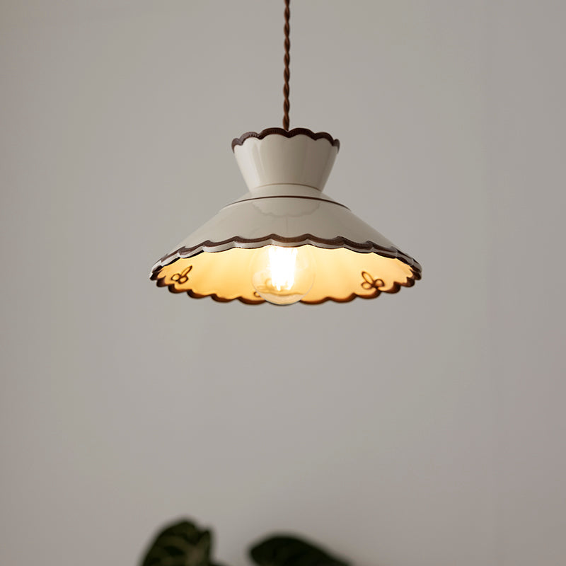 Grace Retro Keramik Pendelleuchte