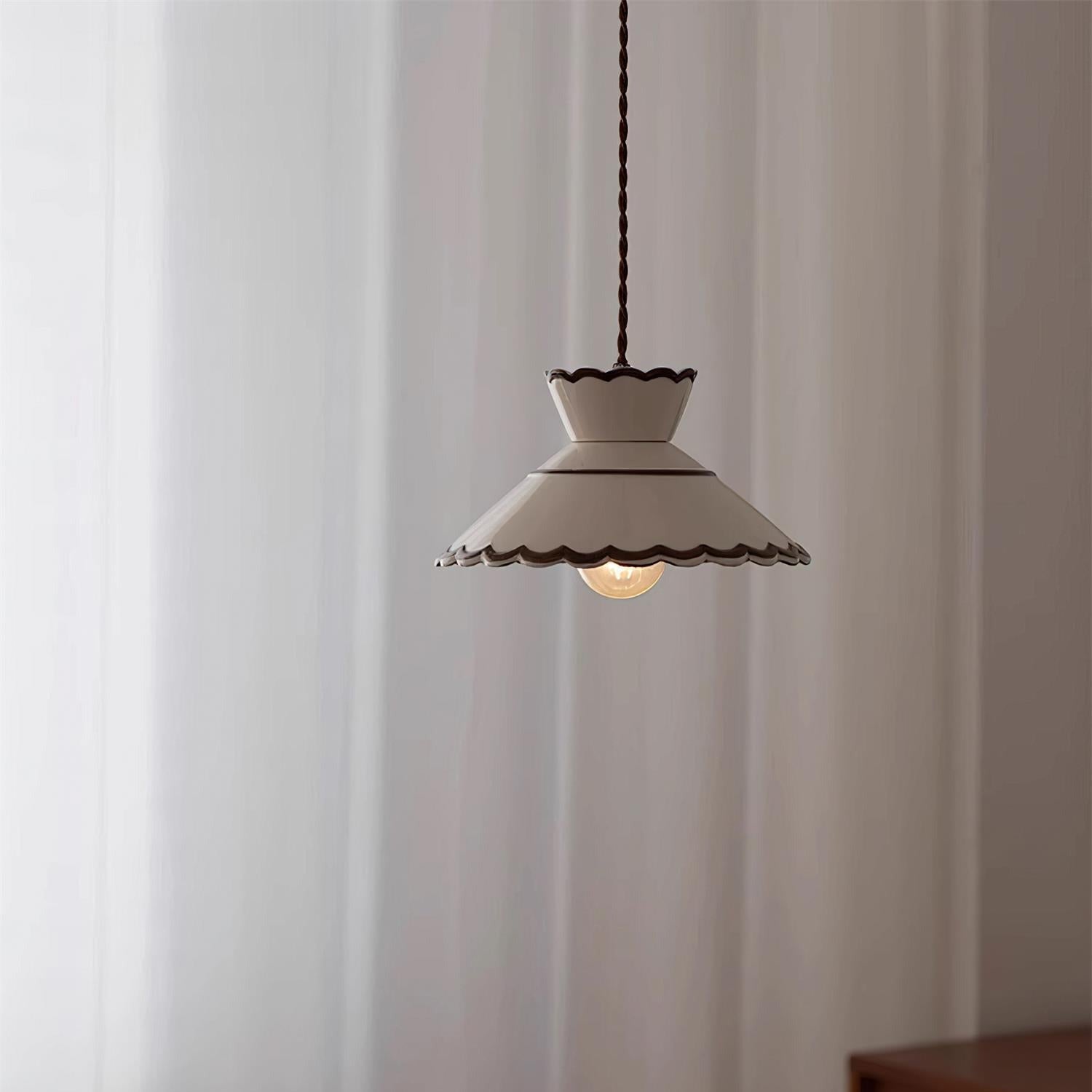 Grace Retro Keramik Pendelleuchte
