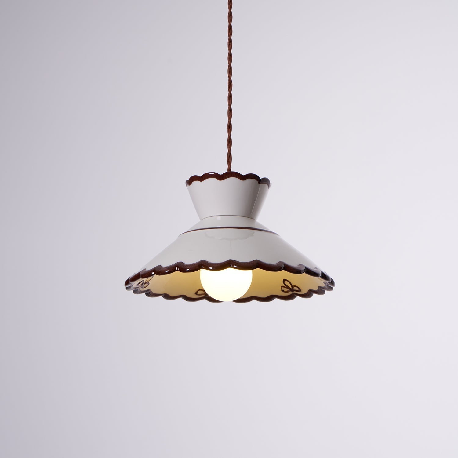 Grace Retro Keramik Pendelleuchte