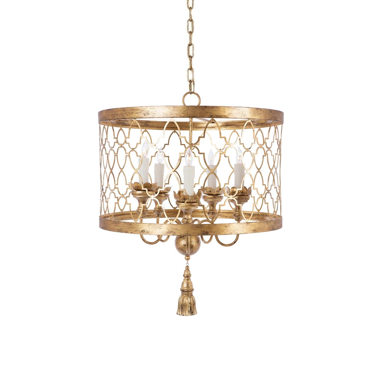 Cetheel Postmoderner Luxus Trommel Kronleuchter-Letslighting