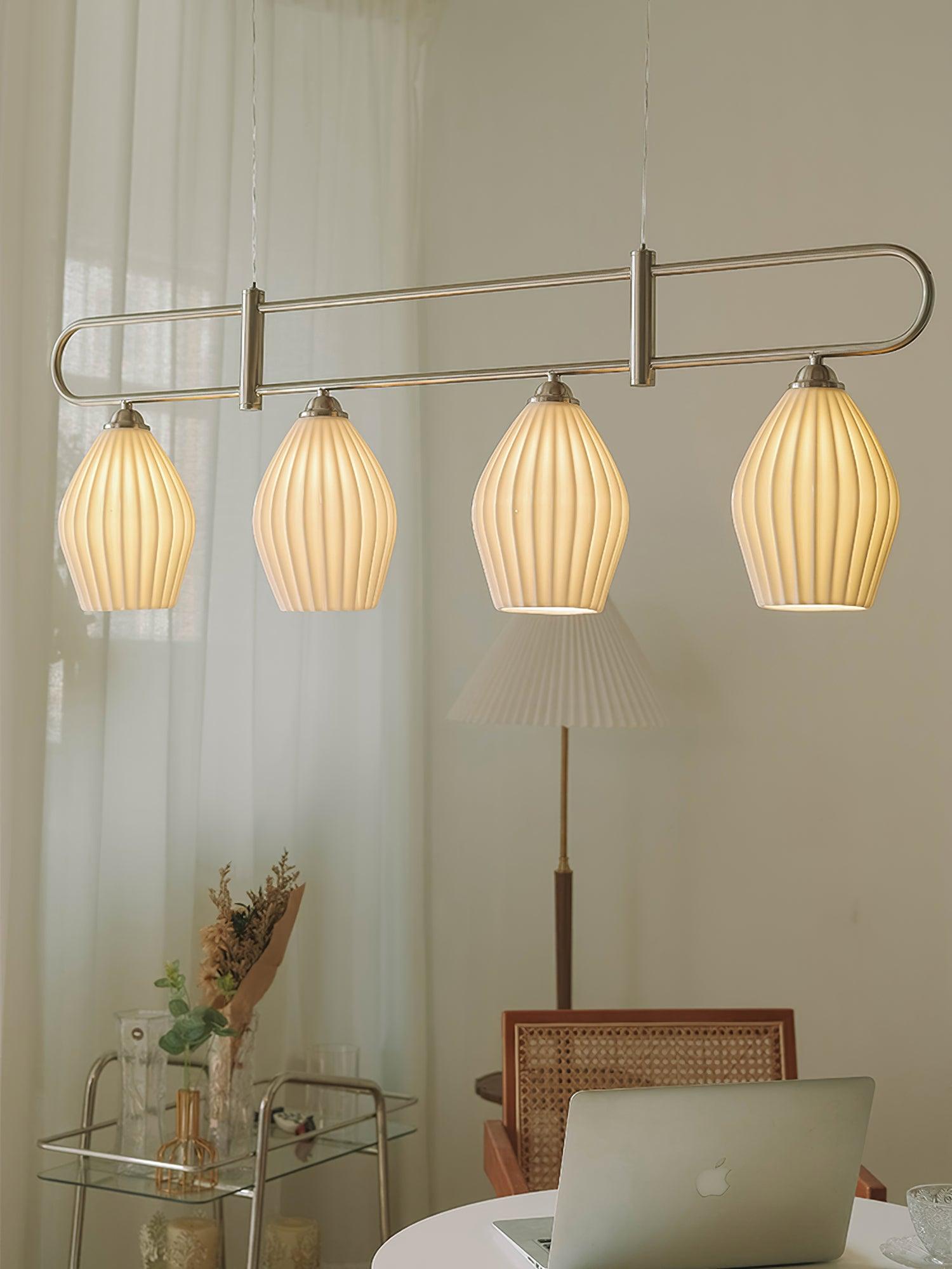 Arlirir Moderne Minimalistische Kunst-Keramik-Pendelleuchte-Letslighting