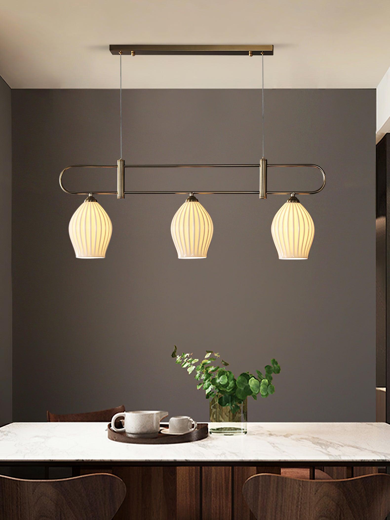 Arlirir Moderne Minimalistische Kunst-Keramik-Pendelleuchte-Letslighting