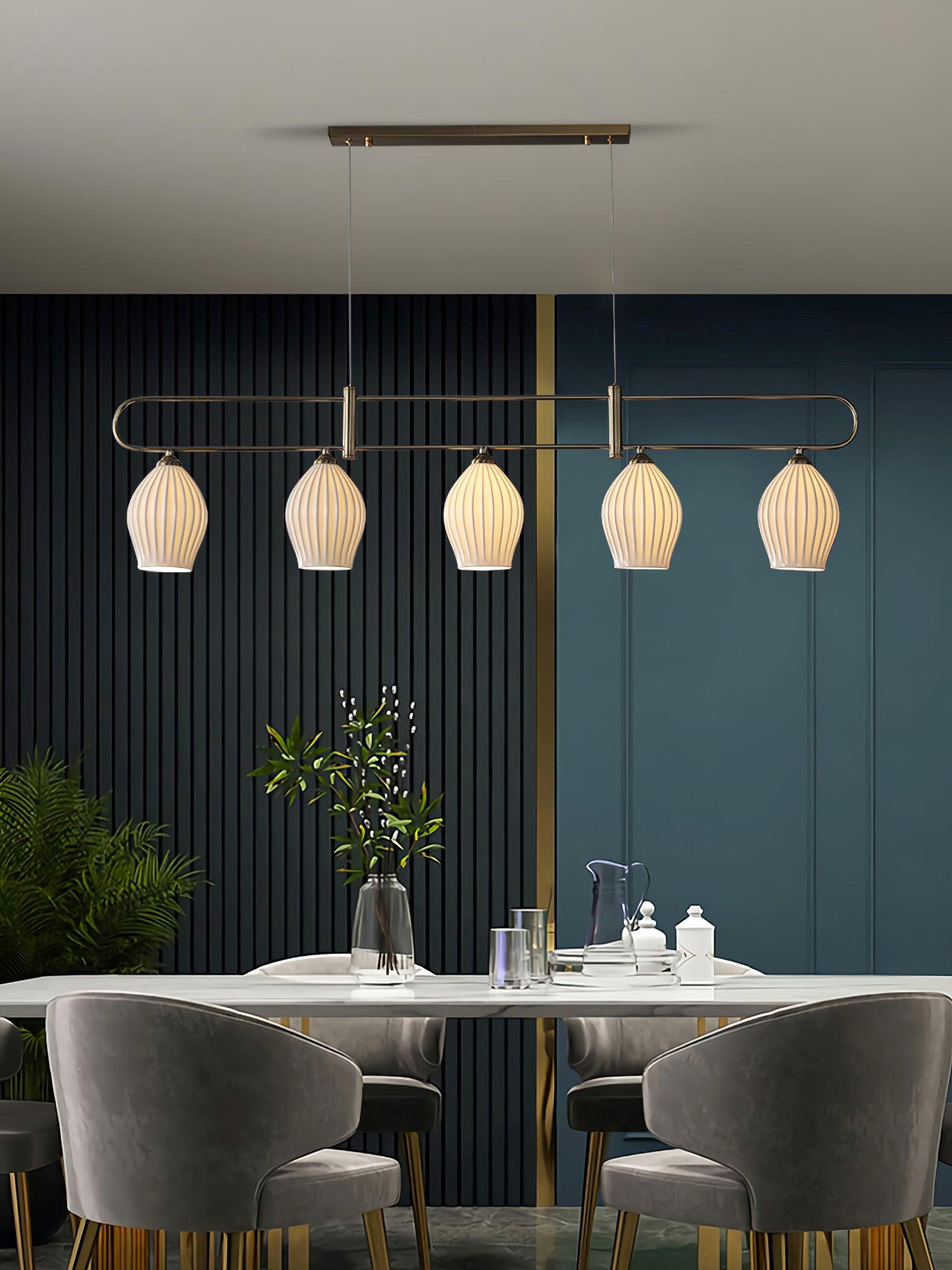 Arlirir Moderne Minimalistische Kunst-Keramik-Pendelleuchte-Letslighting