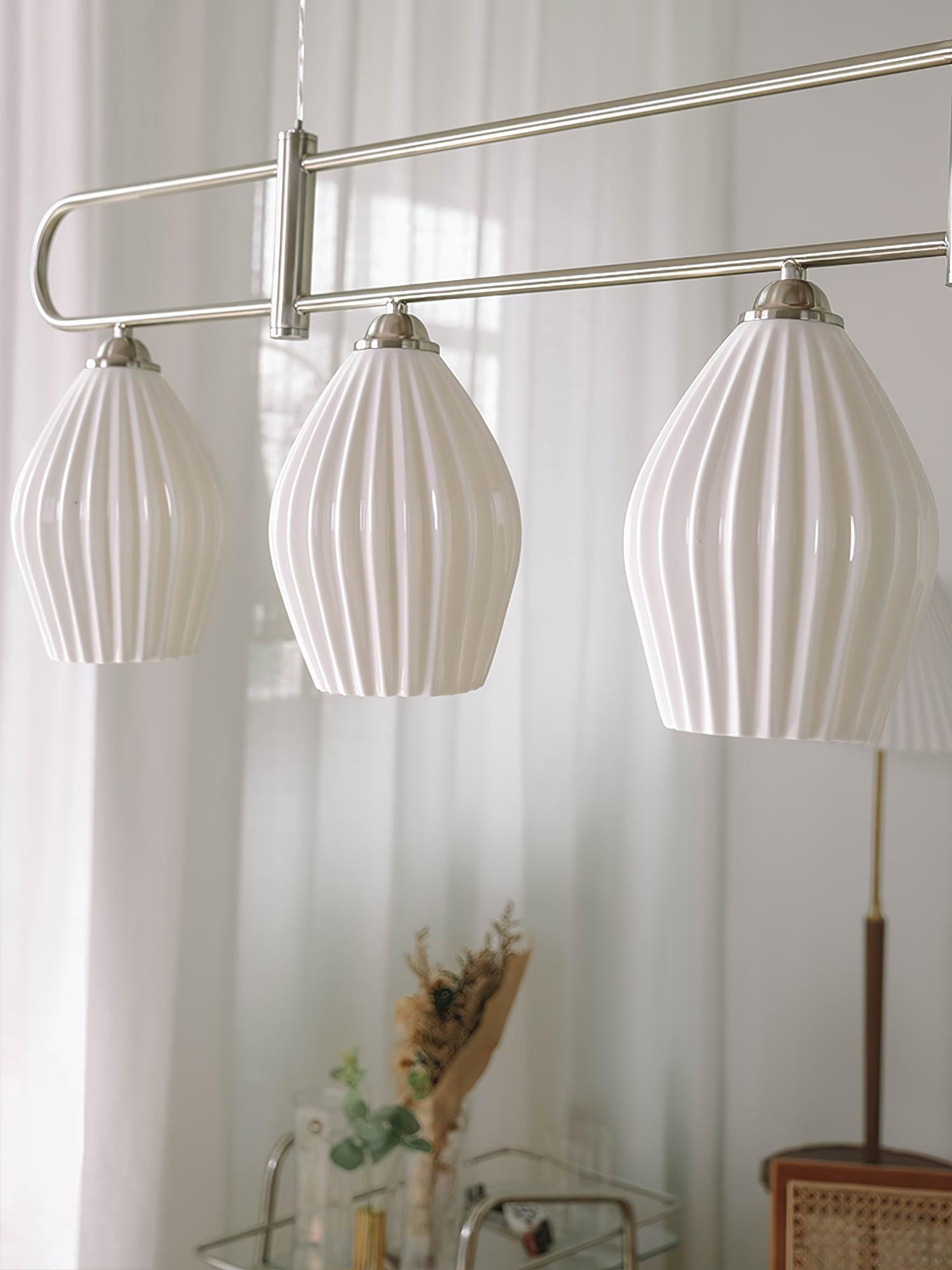Arlirir Moderne Minimalistische Kunst-Keramik-Pendelleuchte-Letslighting
