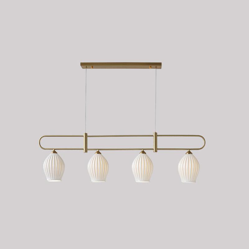 Arlirir Moderne Minimalistische Kunst-Keramik-Pendelleuchte-Letslighting