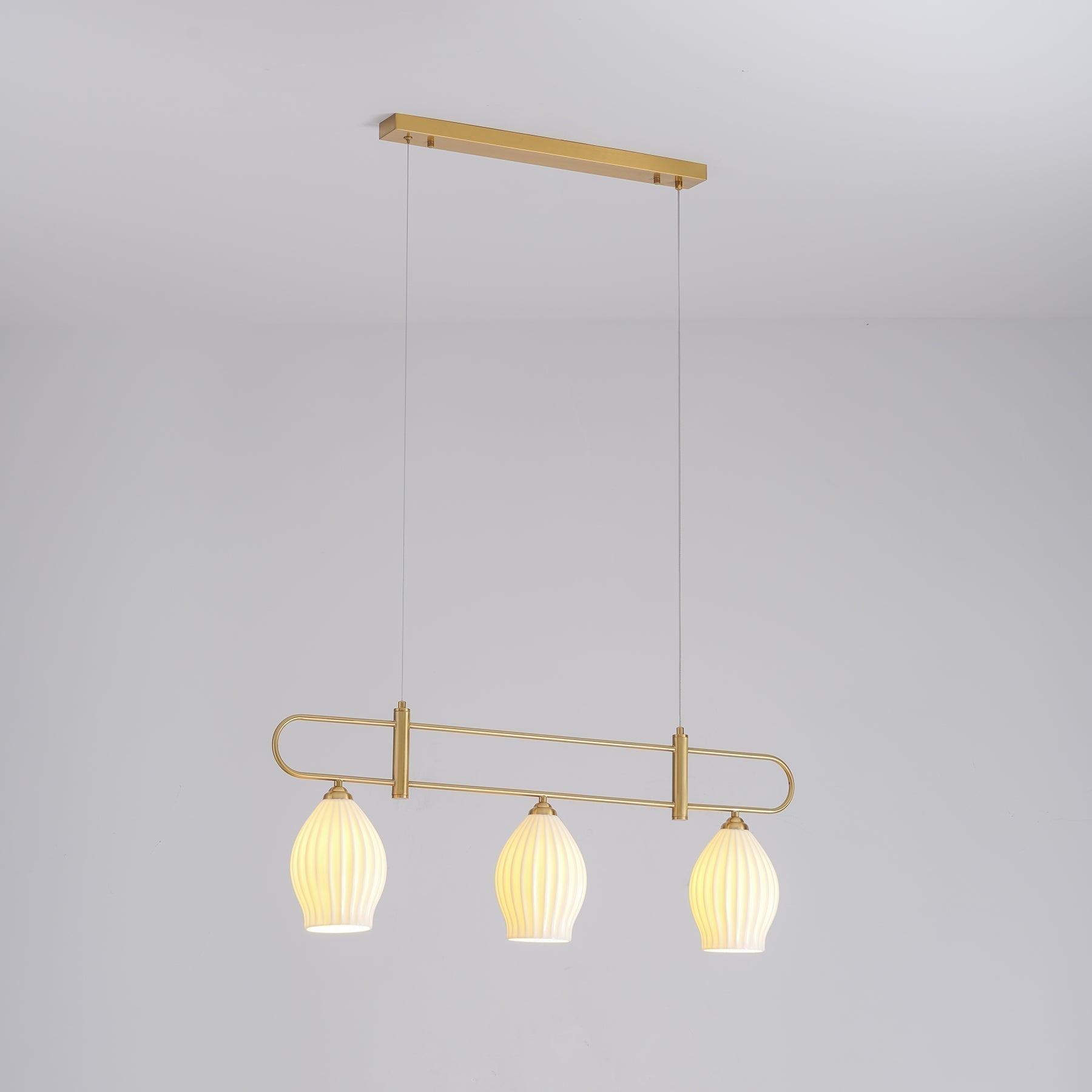 Arlirir Moderne Minimalistische Kunst-Keramik-Pendelleuchte-Letslighting