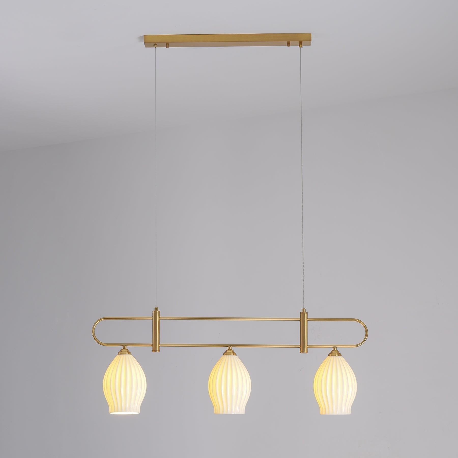 Arlirir Moderne Minimalistische Kunst-Keramik-Pendelleuchte-Letslighting