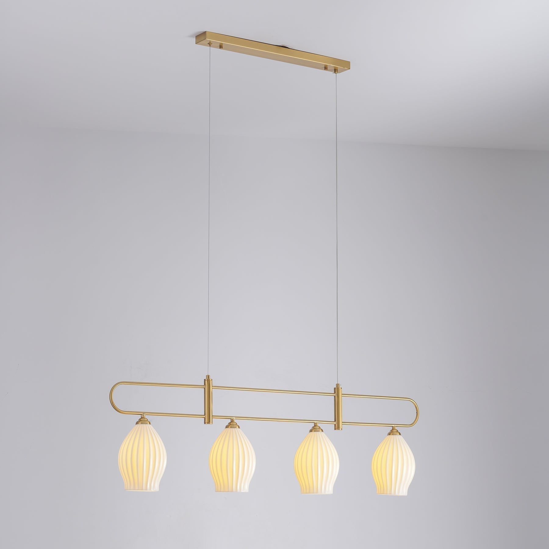 Arlirir Moderne Minimalistische Kunst-Keramik-Pendelleuchte-Letslighting