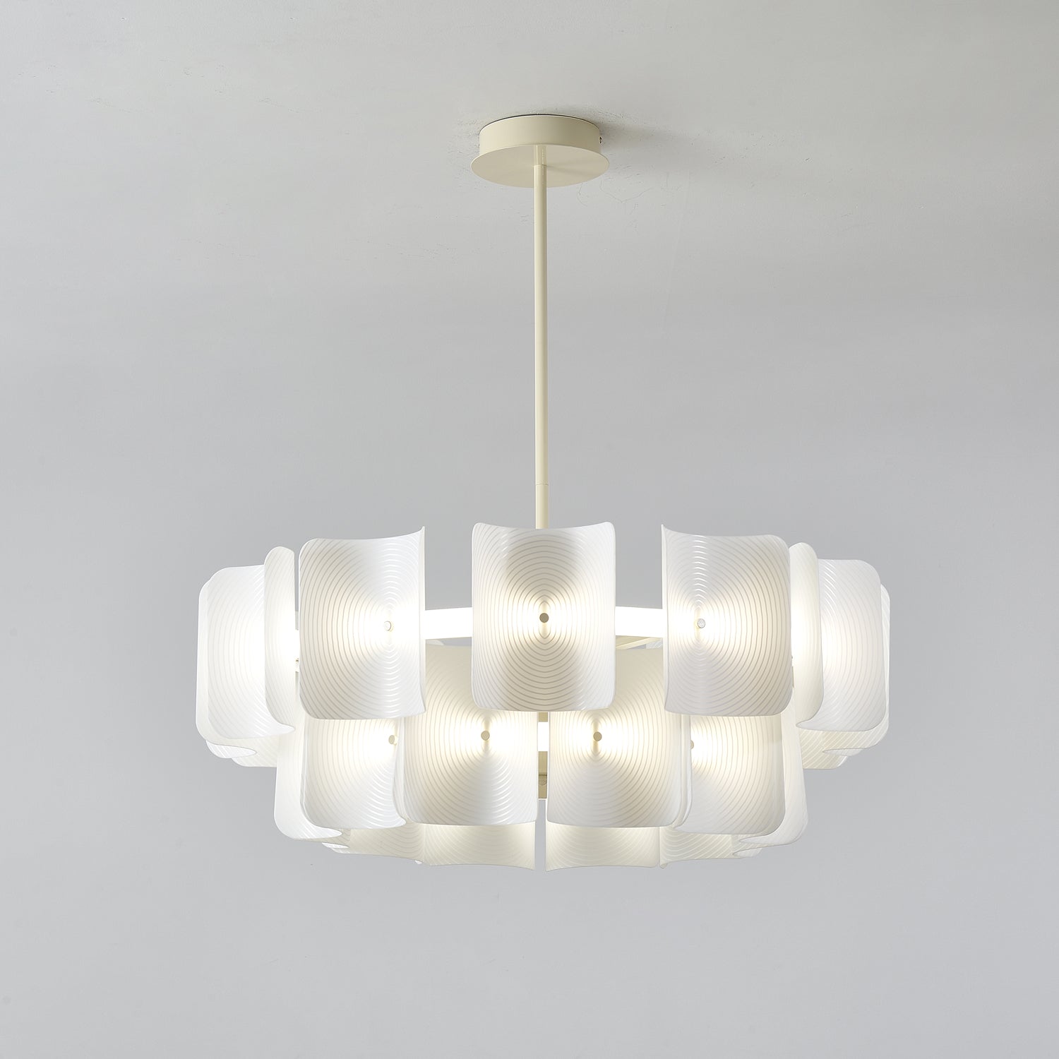 Aurora Kronleuchter Fingerprint LED-Letslighting