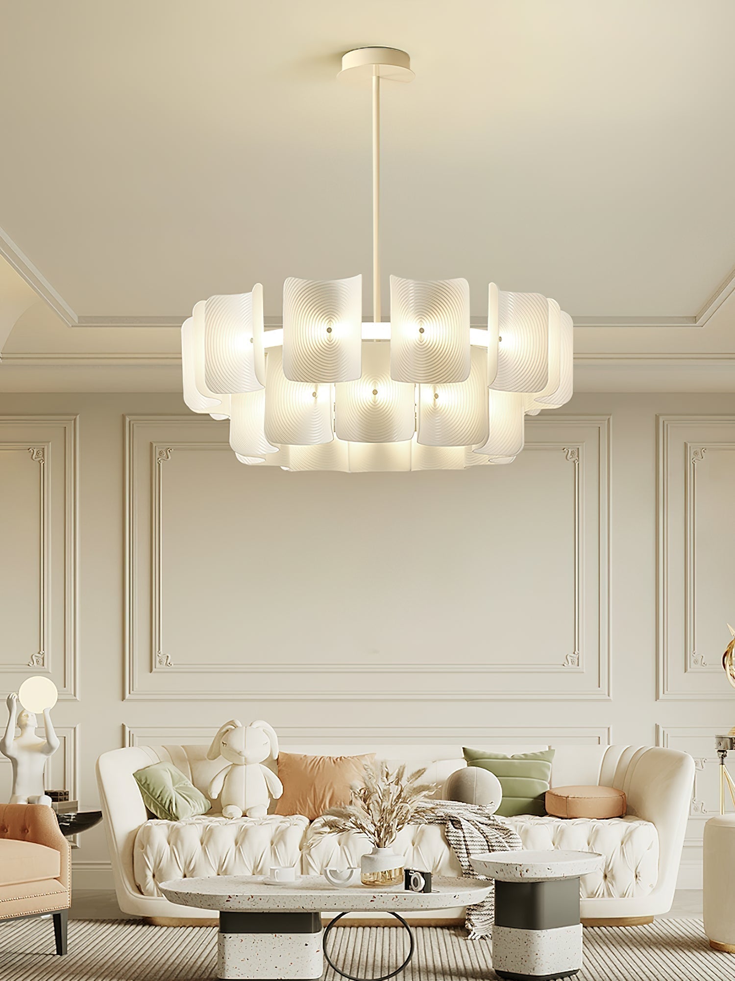 Aurora Kronleuchter Fingerprint LED-Letslighting
