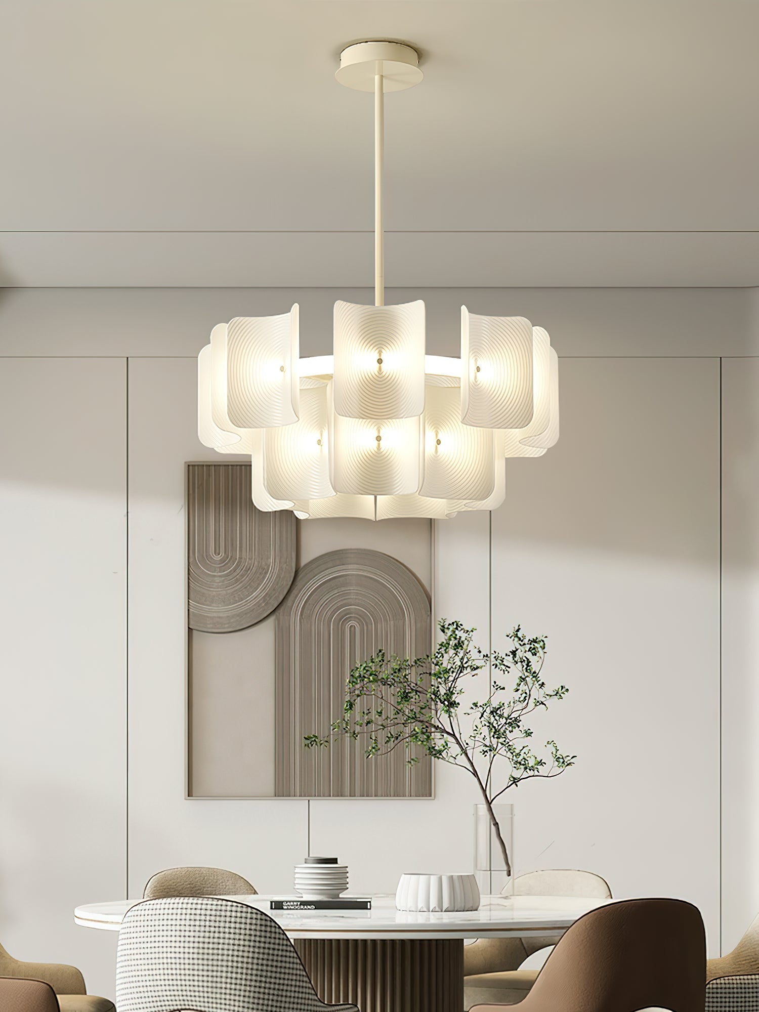 Aurora Kronleuchter Fingerprint LED-Letslighting