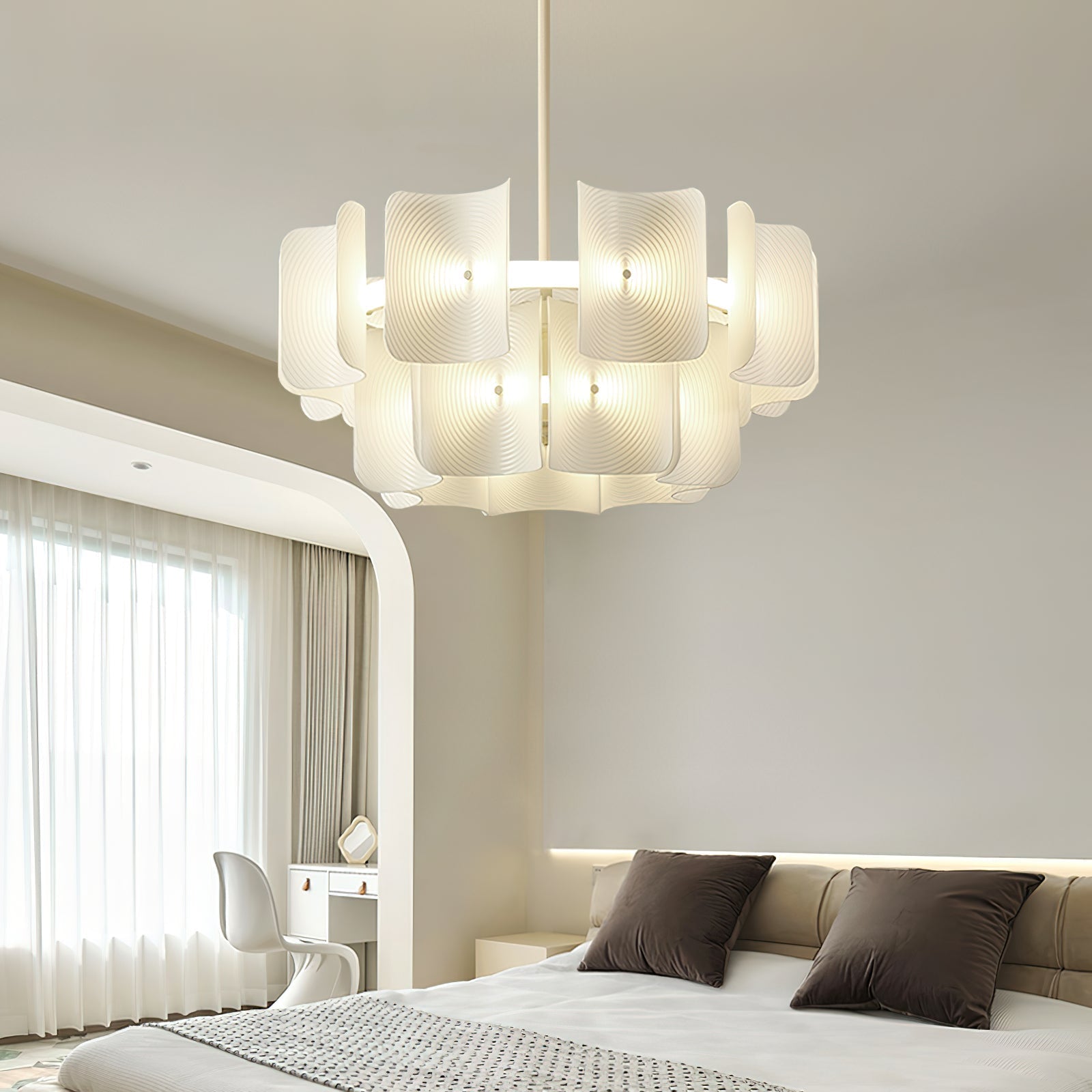 Aurora Kronleuchter Fingerprint LED-Letslighting
