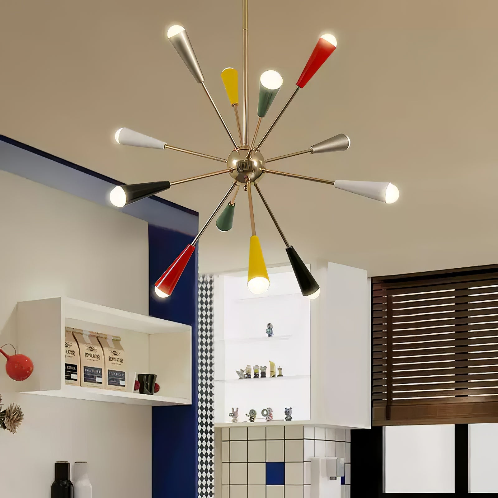 Brandon Moderner Kronleuchter aus Metall-Letslighting