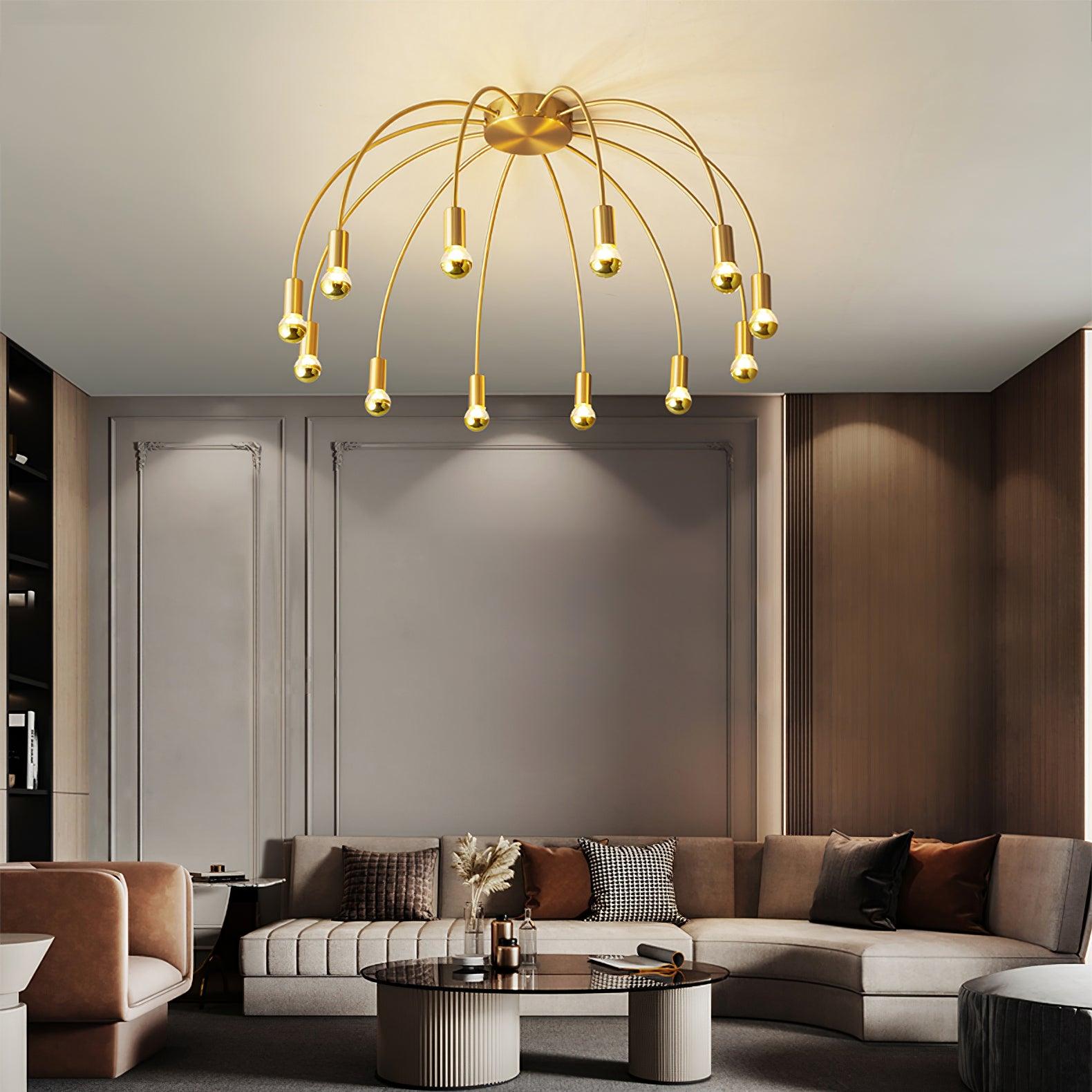 Sage Luxus-Deckenleuchte aus Glas-Letslighting