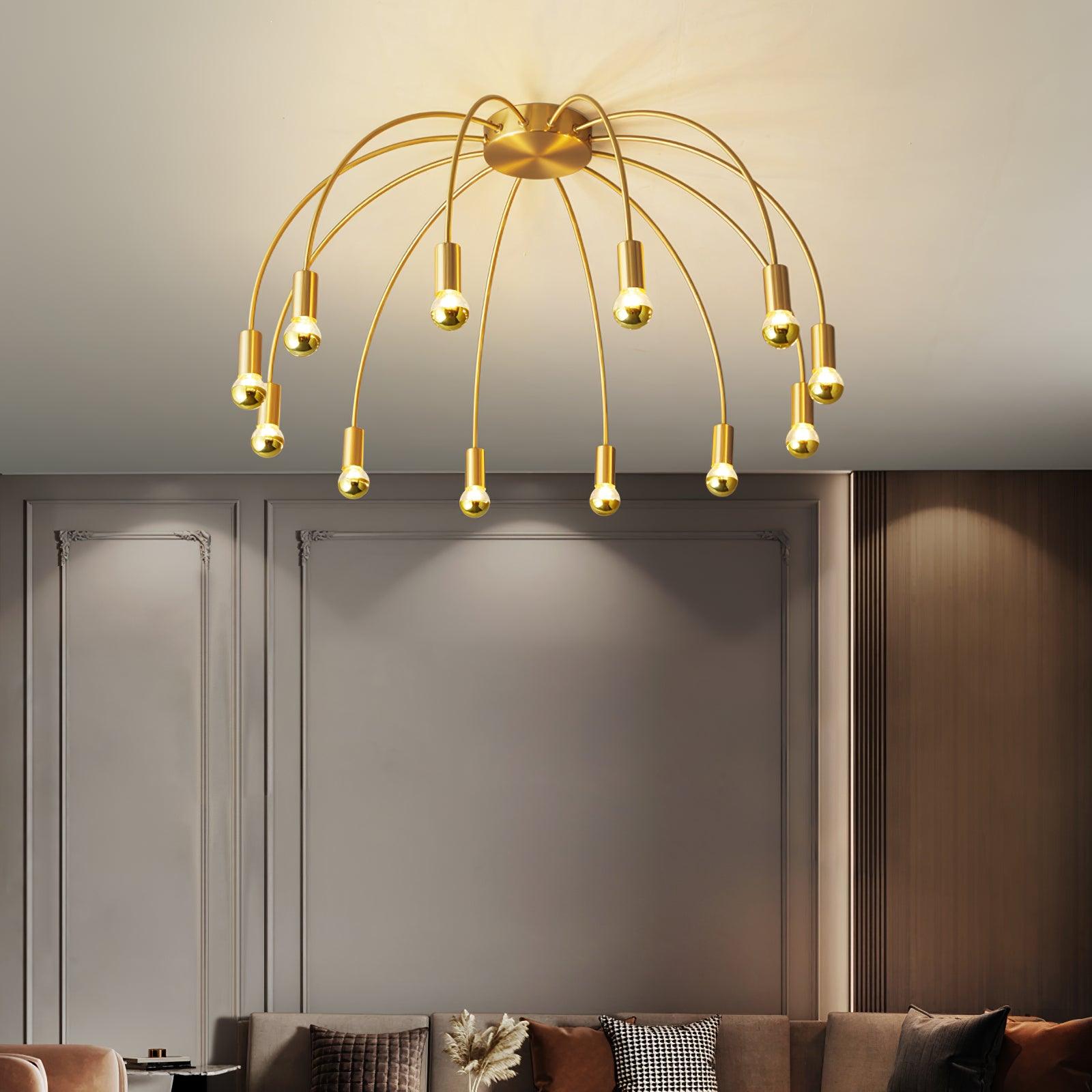 Sage Luxus-Deckenleuchte aus Glas-Letslighting
