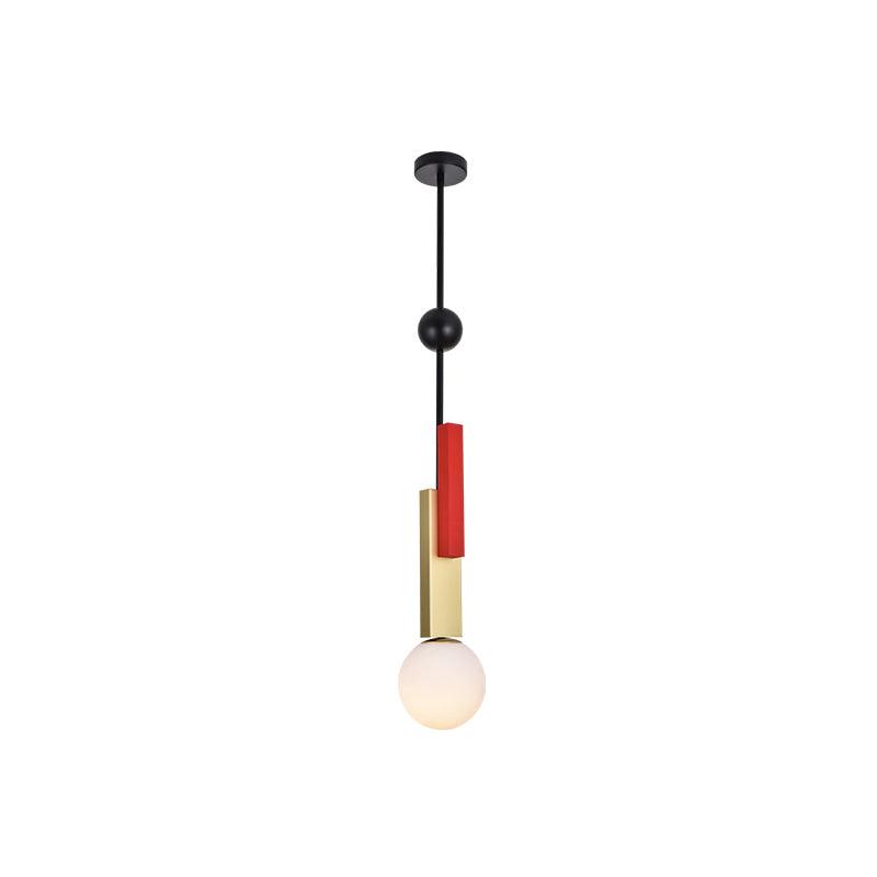 Solara Pendelleuchte Doppelkugel Linear Geometrisch-Letslighting