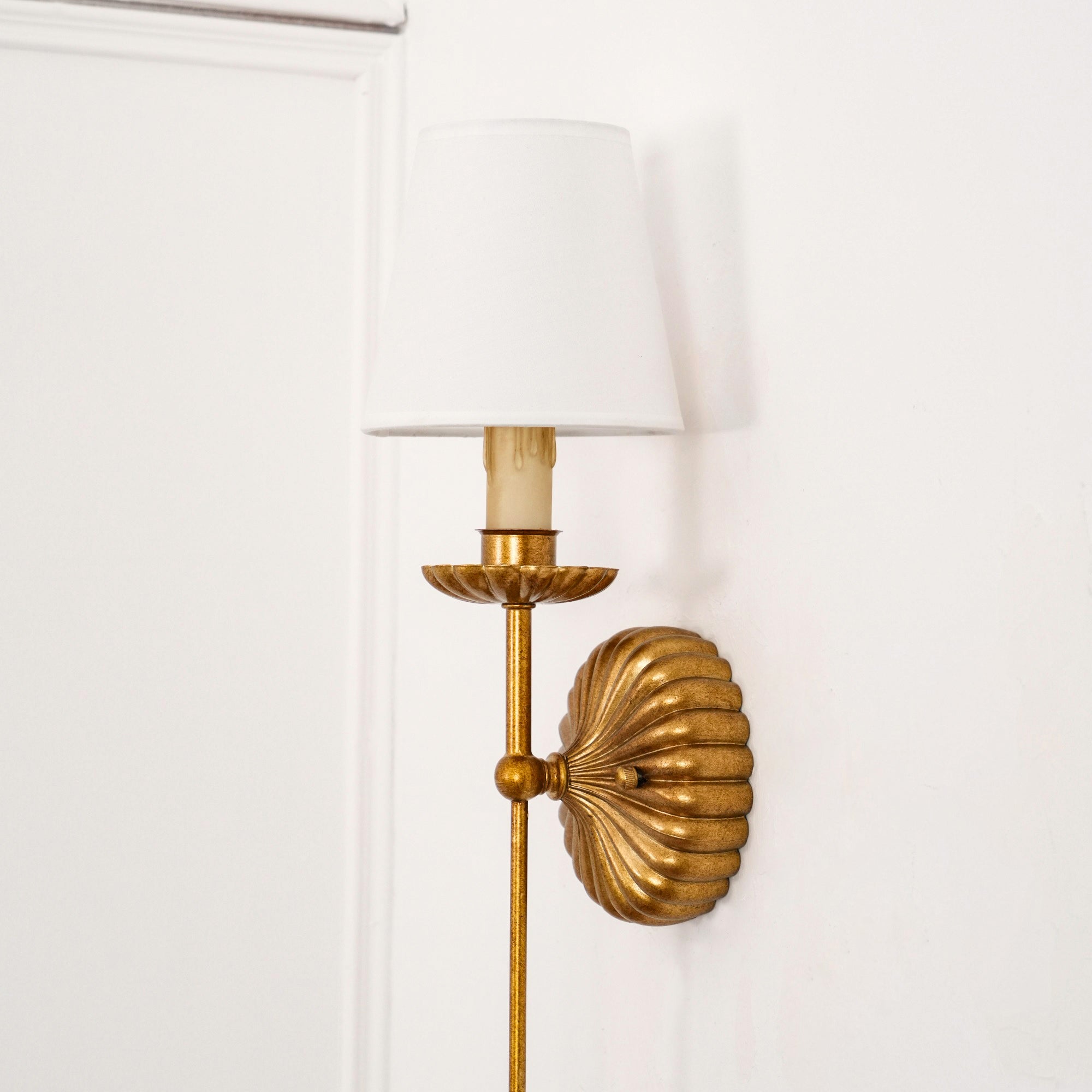 Axiom Wandleuchte Gold Vintage Industrial-Letslighting
