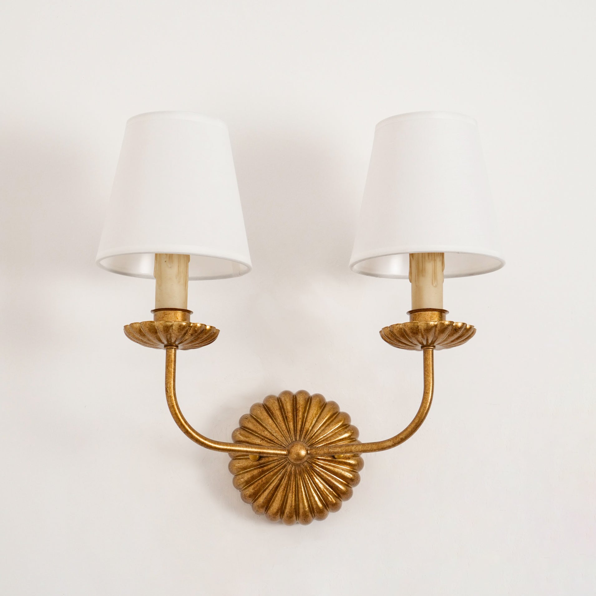 Axiom Wandleuchte Gold Vintage Industrial-Letslighting