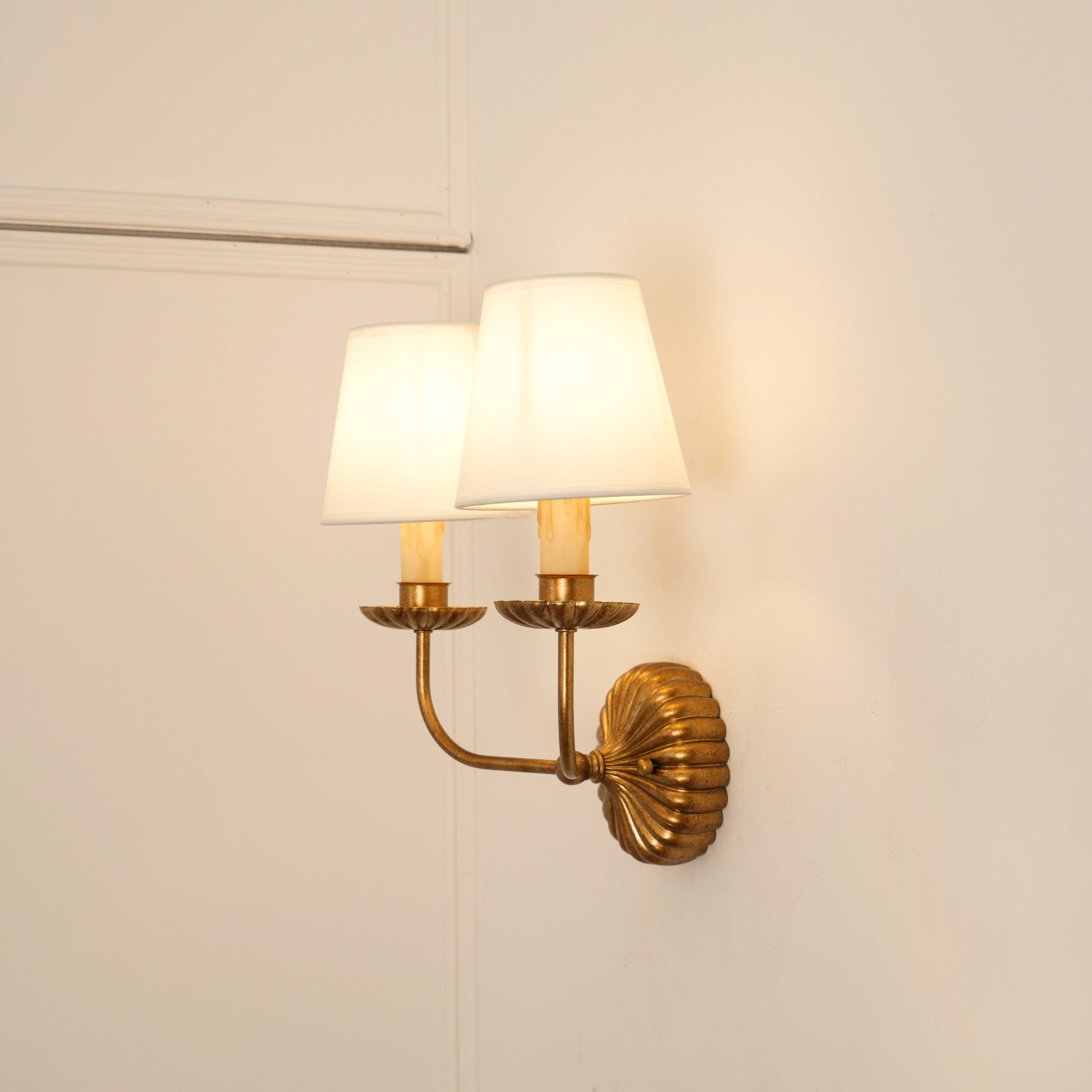 Axiom Wandleuchte Gold Vintage Industrial-Letslighting