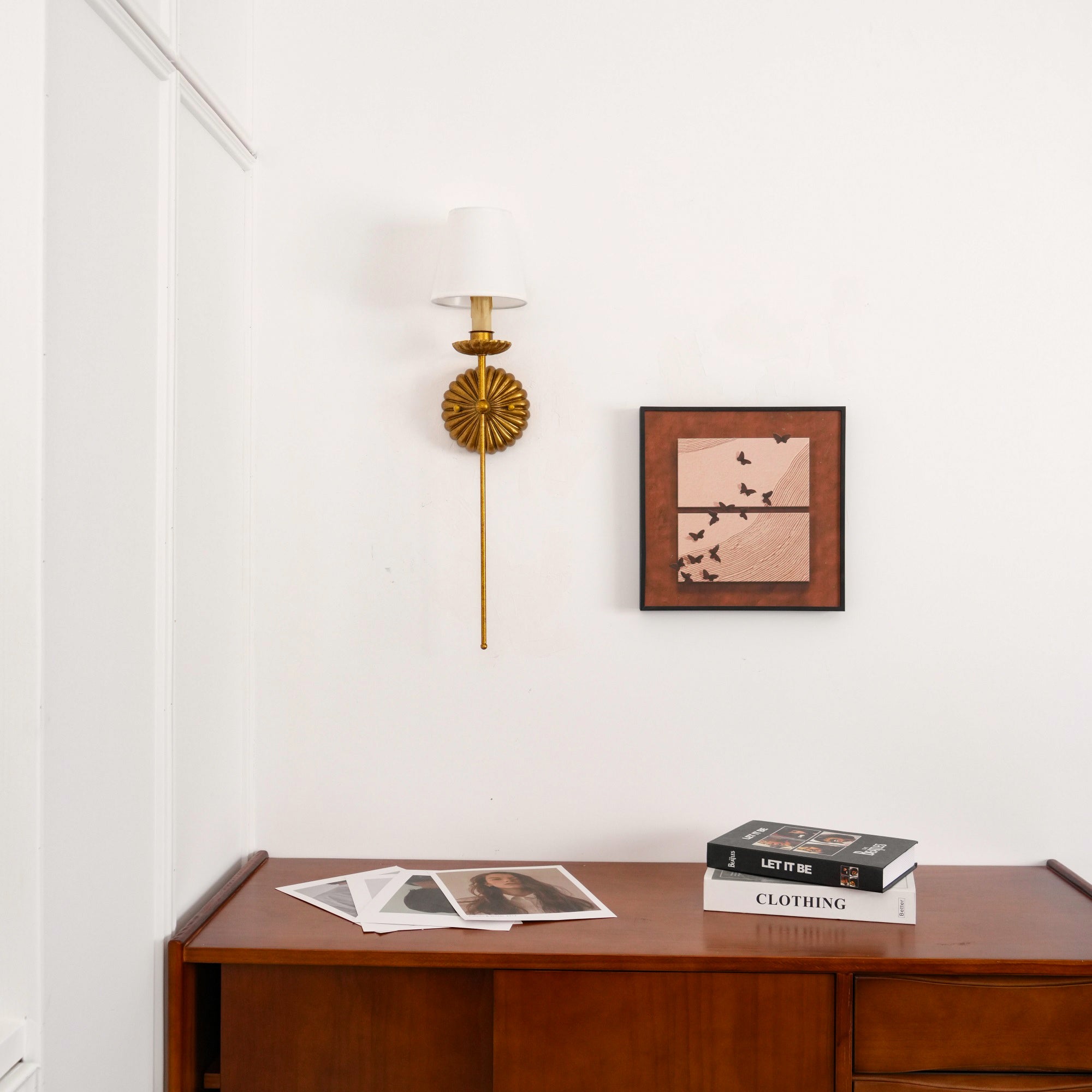 Axiom Wandleuchte Gold Vintage Industrial-Letslighting