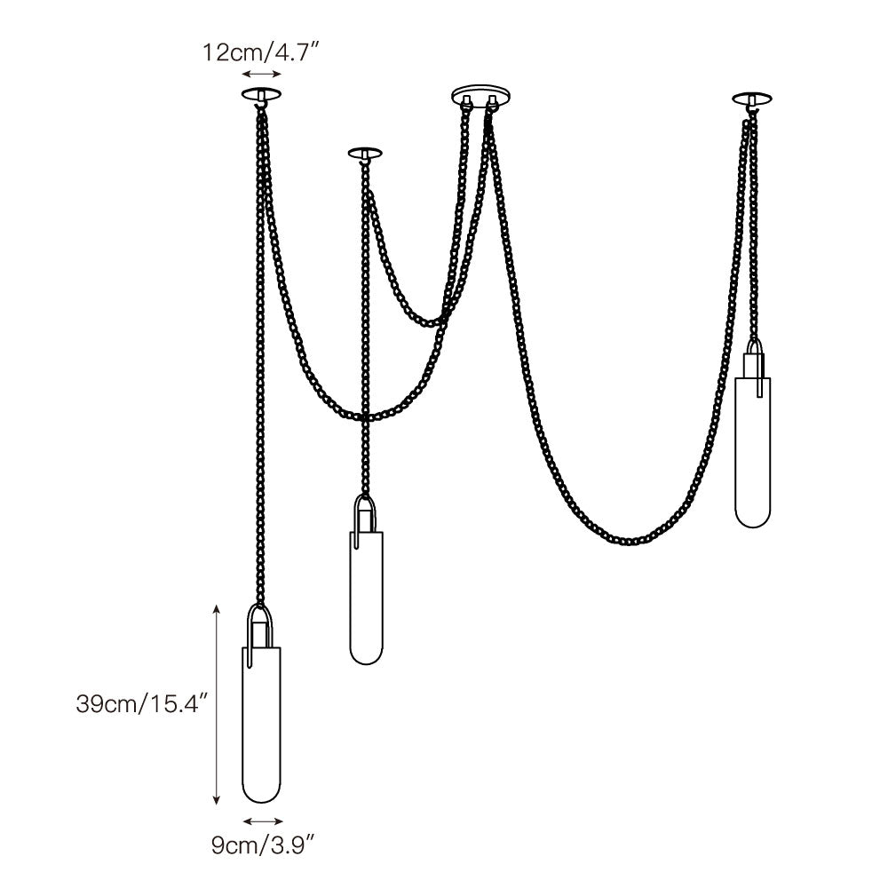 Uphaos Modern Minimalist Alabaster Metal Pendant Lamp - Letslighting