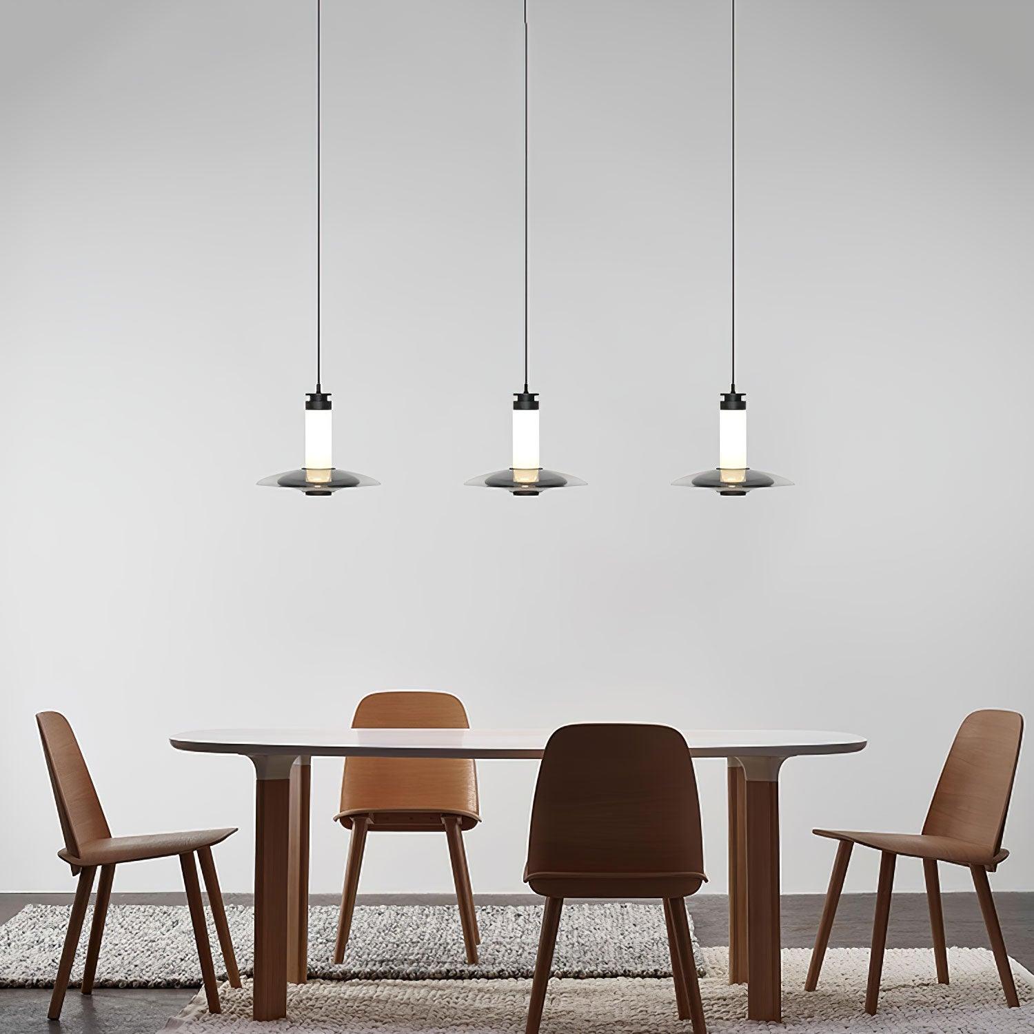 Oryxa Glas Pendelleuchte Futuristisch-Letslighting