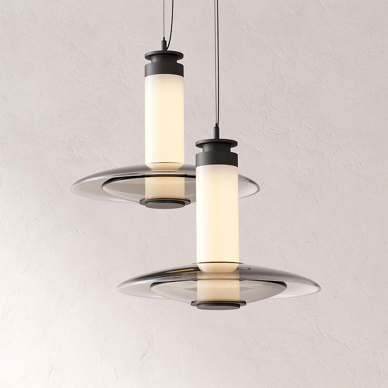 Oryxa Glas Pendelleuchte Futuristisch-Letslighting
