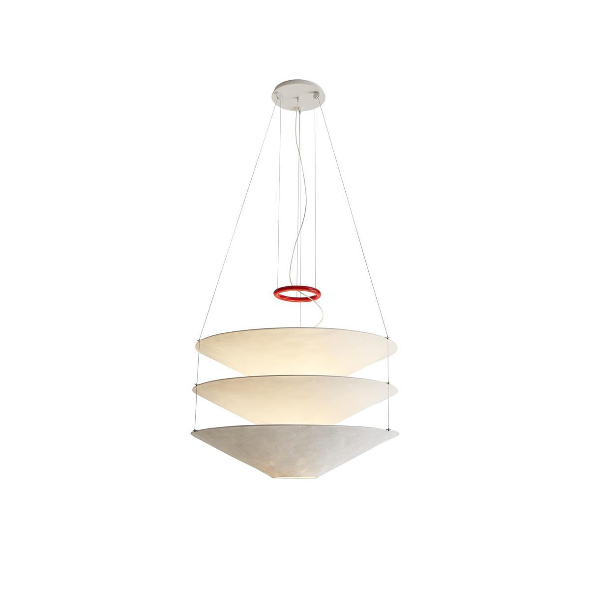 Zomarion Individual Creativity Paper Metal Pendant Light - Letslighting