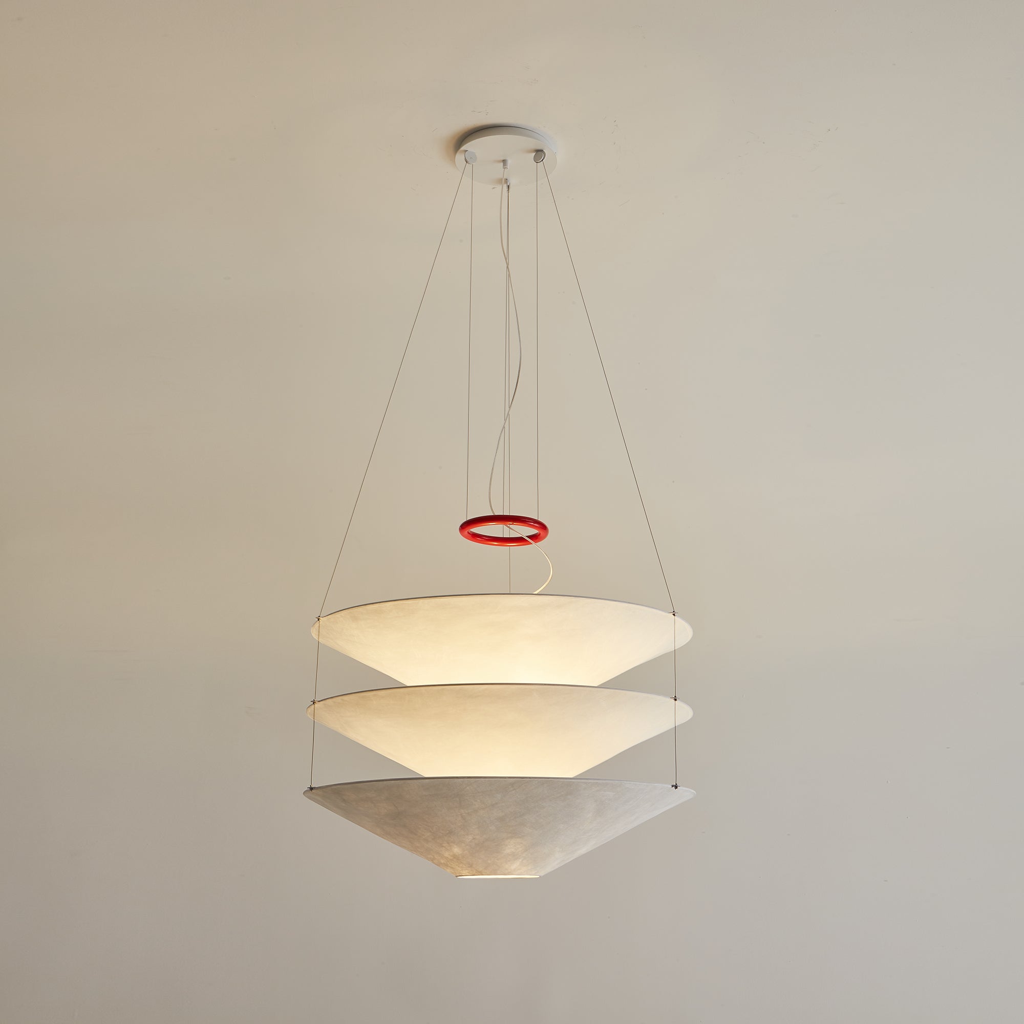 Zomarion Individual Creativity Paper Metal Pendant Light - Letslighting