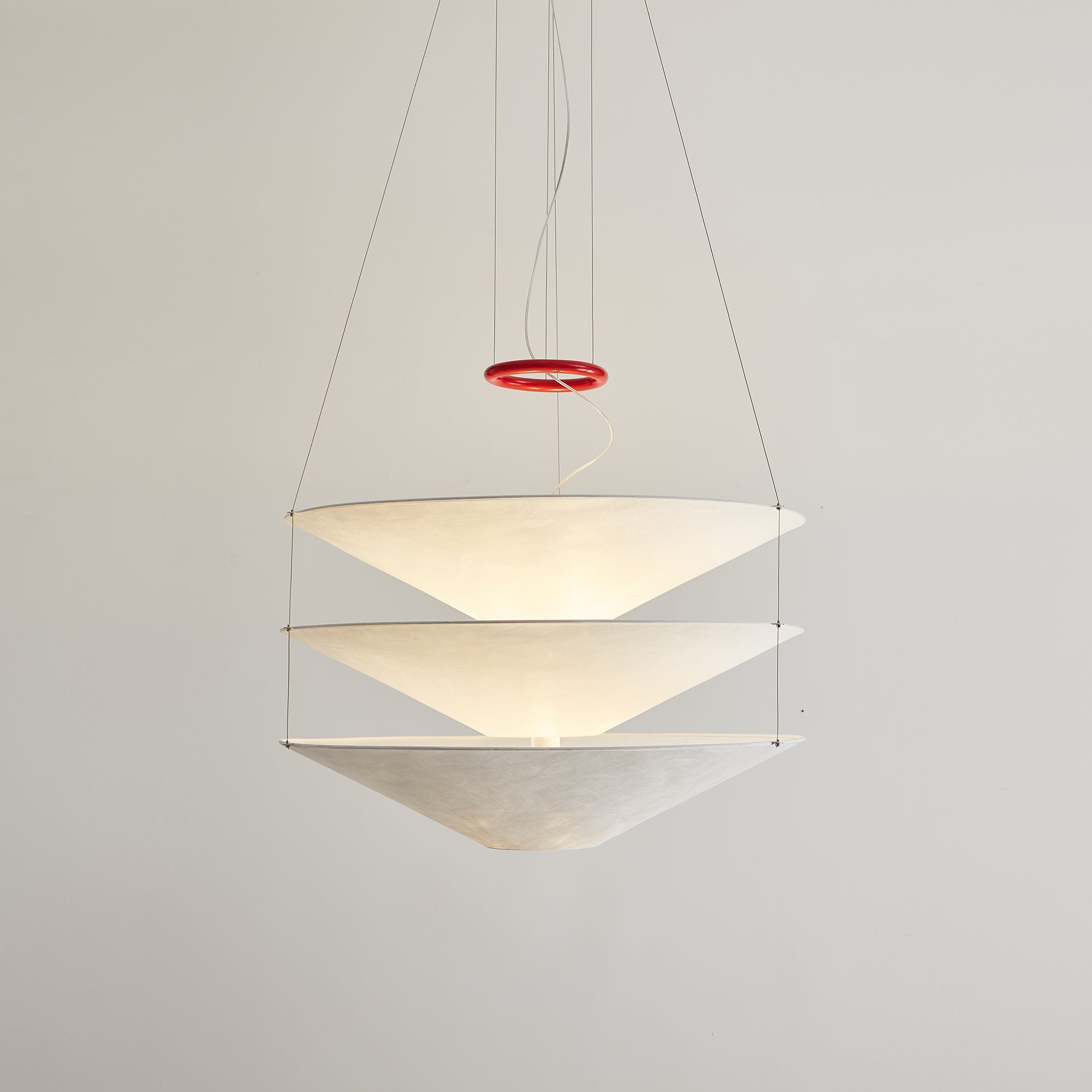 Zomarion Individual Creativity Paper Metal Pendant Light - Letslighting