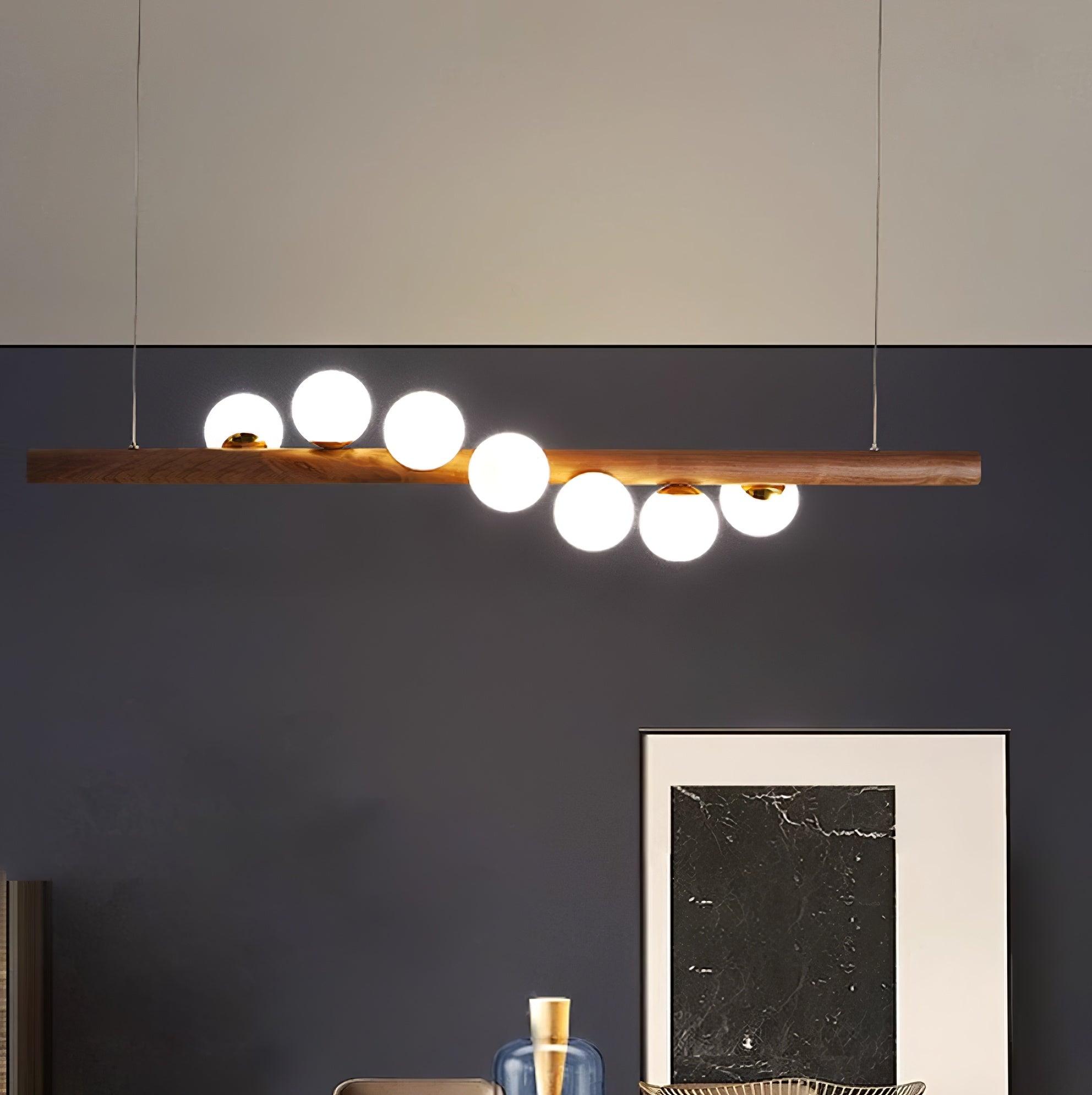 Sylphia Scandinavian Wooden Pendant Lamp-Letslighting