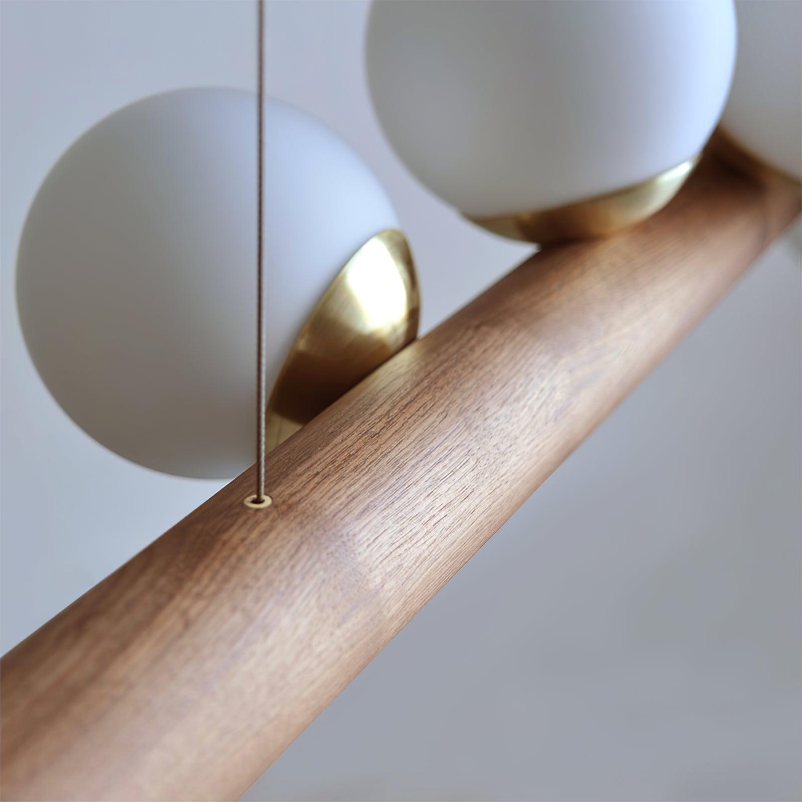Sylphia Scandinavian Wooden Pendant Lamp-Letslighting
