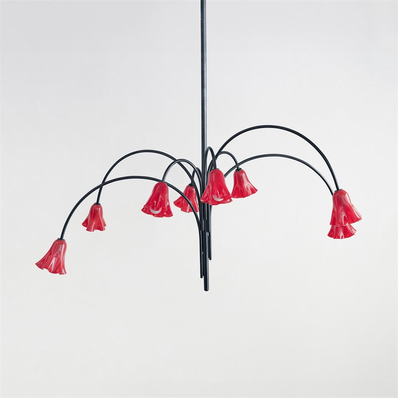 Aurmiros Moderner Messing-Glas Kronleuchter-Letslighting