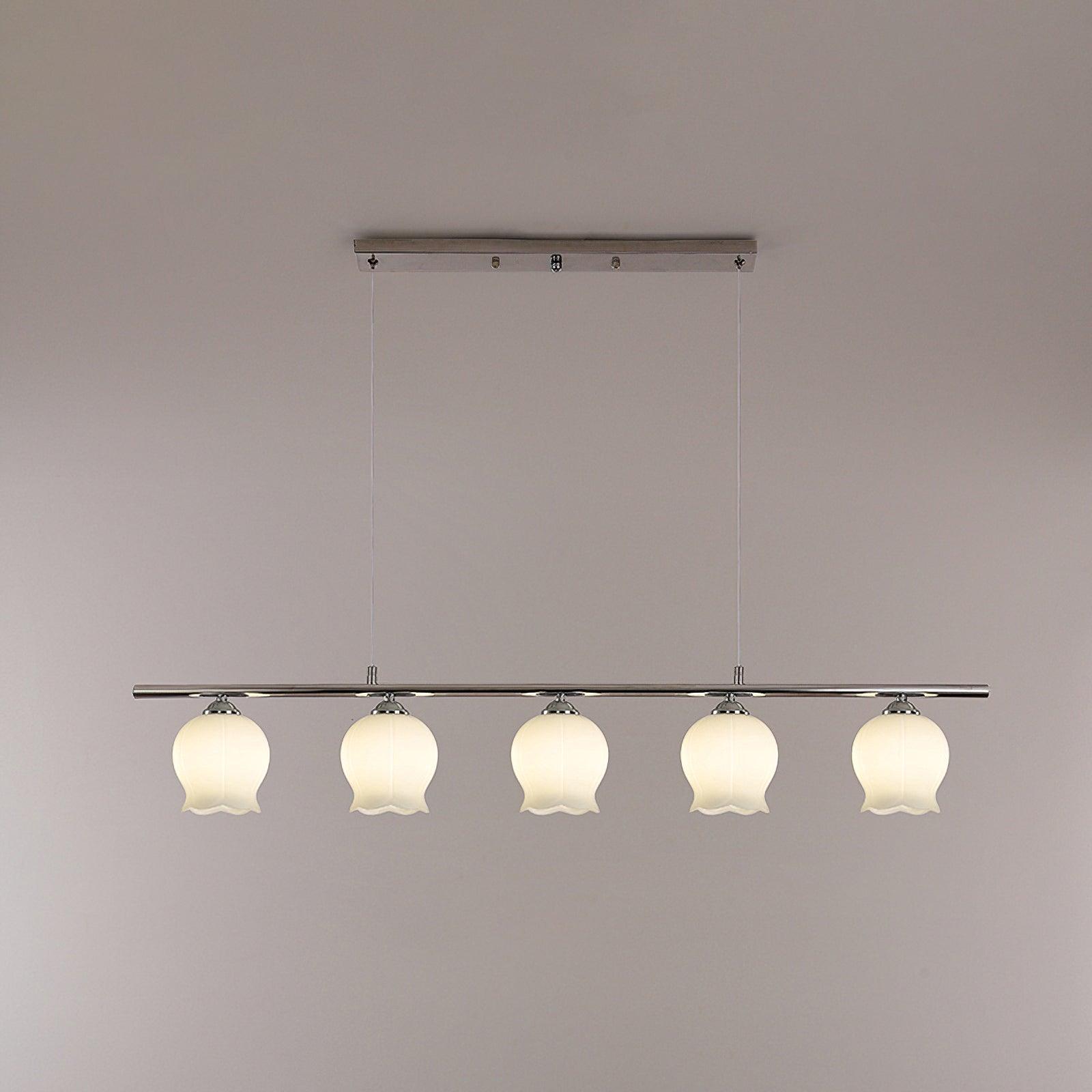 Evenara Modern Minimalistisch Blume Glas Pendelleuchte-Letslighting