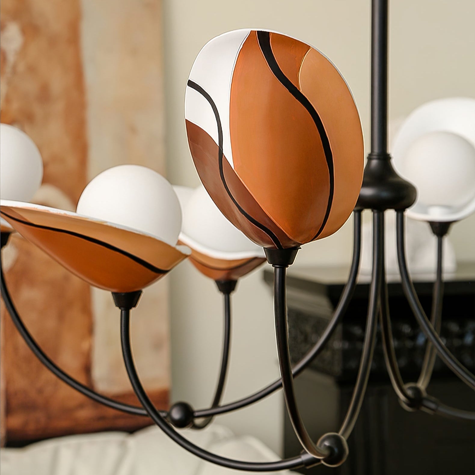Gavin Vintage Kronleuchter aus Metall-Letslighting