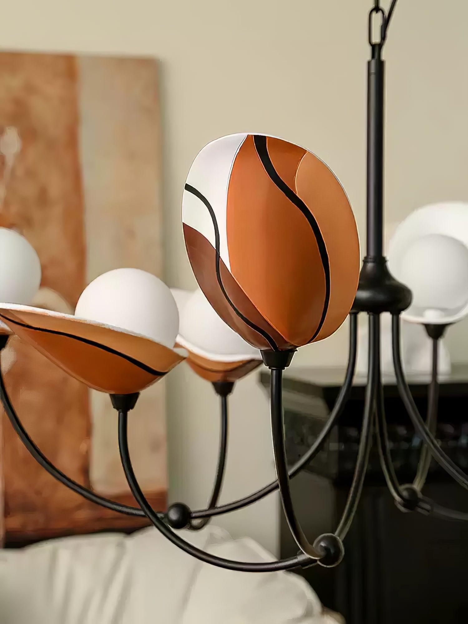 Gavin Vintage Kronleuchter aus Metall-Letslighting