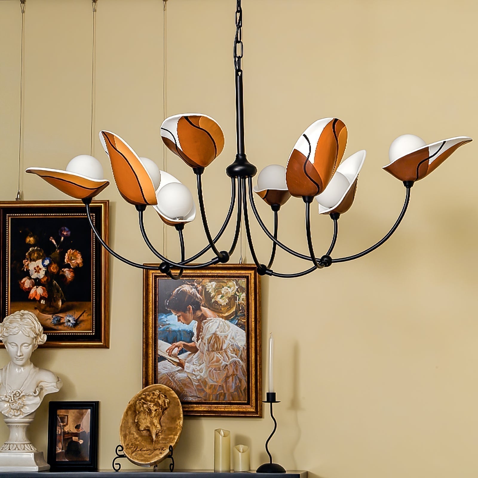 Gavin Vintage Kronleuchter aus Metall-Letslighting