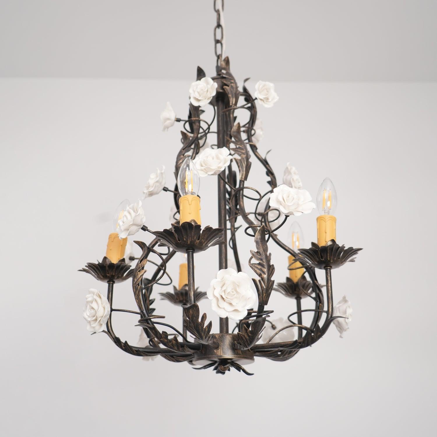Judy Eleganter Luxus-Kronleuchter aus Keramik-Letslighting