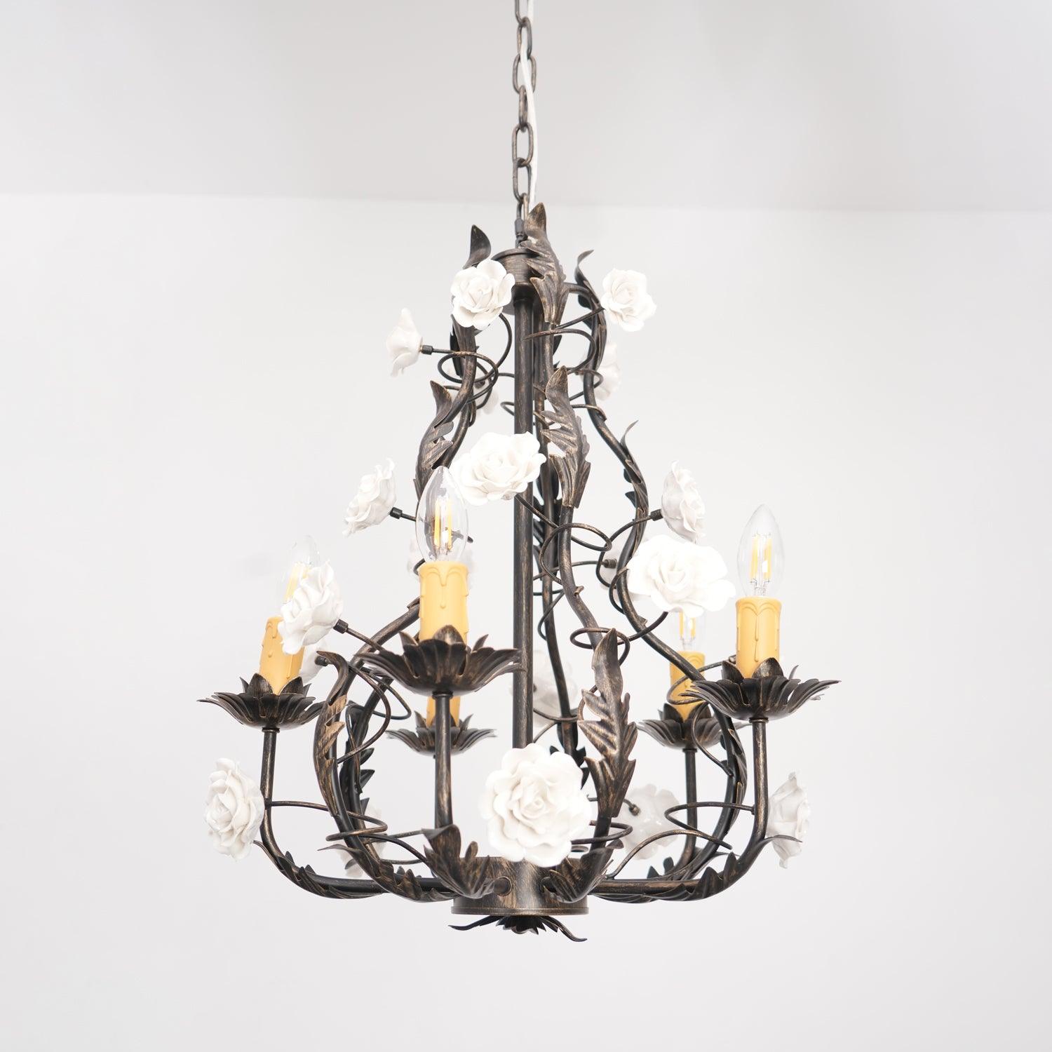 Judy Eleganter Luxus-Kronleuchter aus Keramik-Letslighting