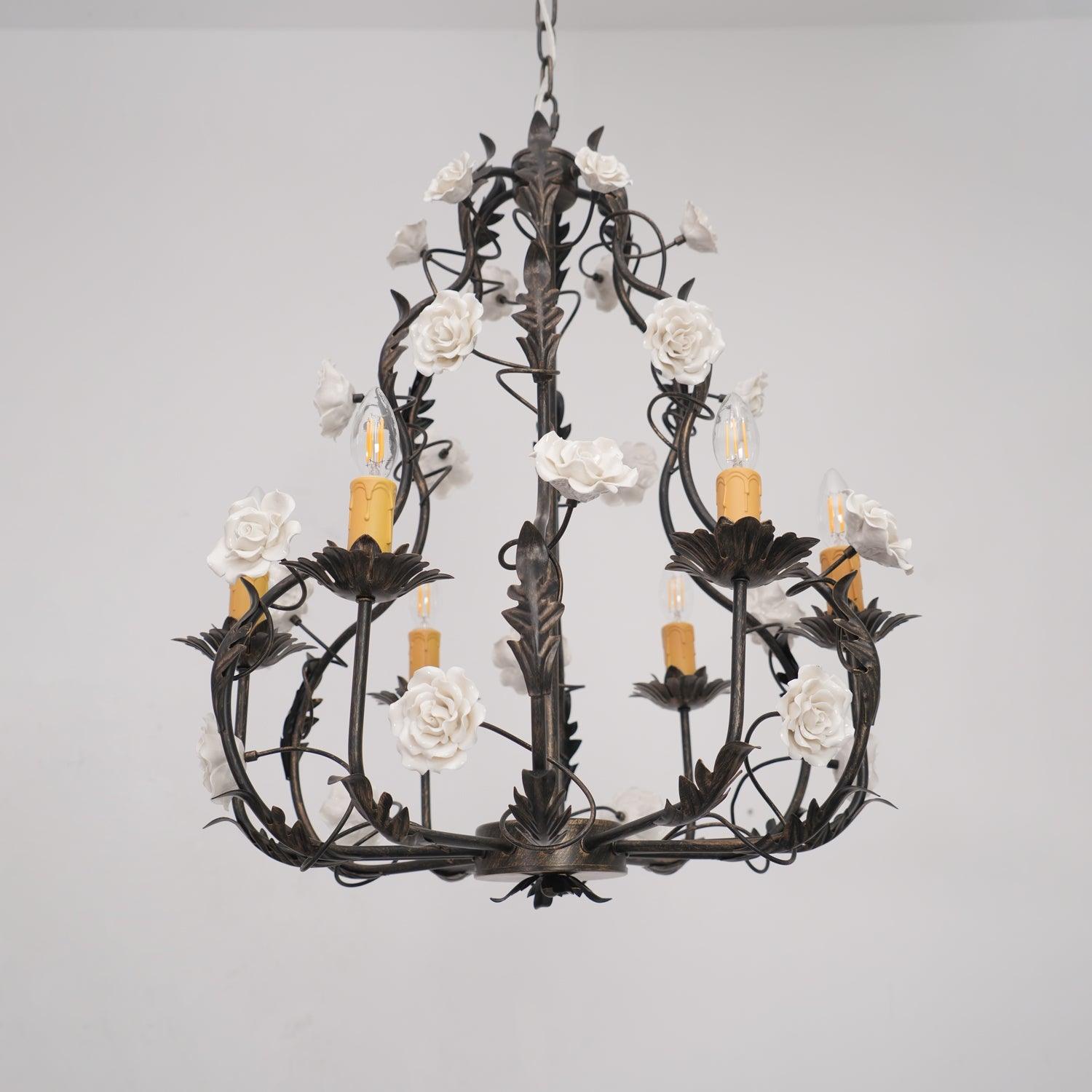 Judy Eleganter Luxus-Kronleuchter aus Keramik-Letslighting