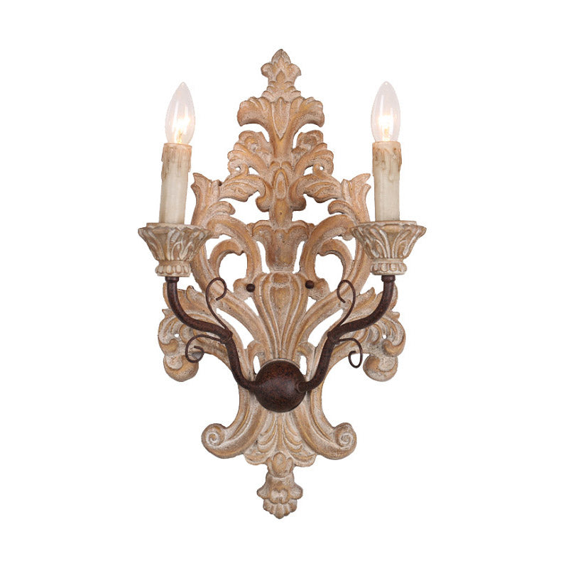 Ilzoror Industrielle Vintage Wandleuchte aus Holz-Letslighting