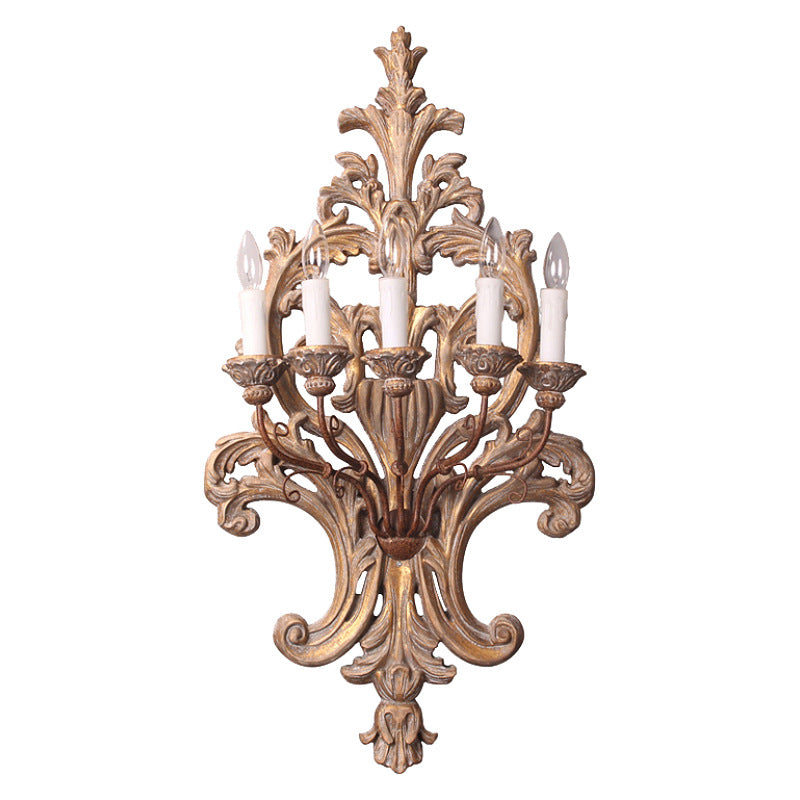 Ilzoror Industrielle Vintage Wandleuchte aus Holz-Letslighting