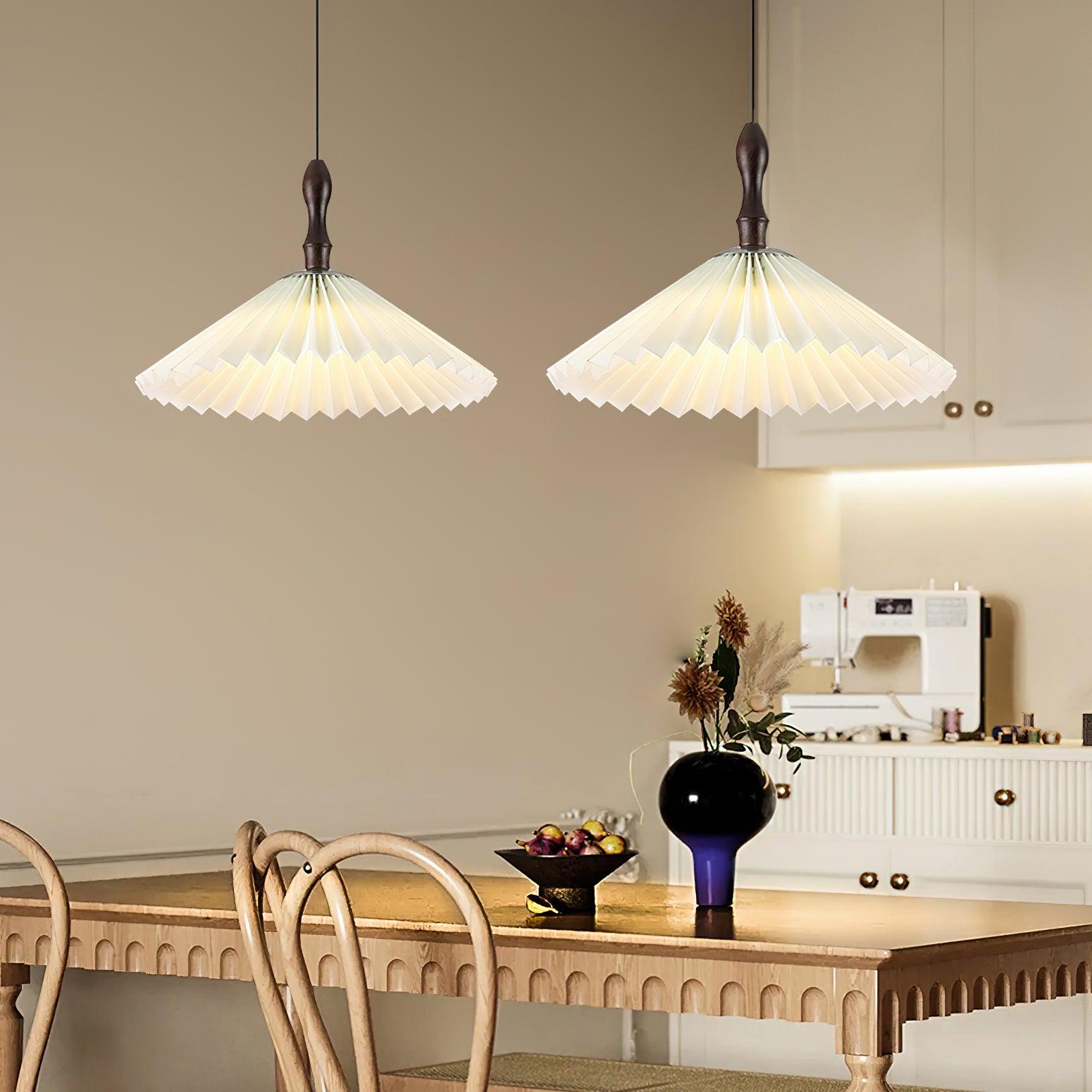 Petal Moderne Holz-Pendelleuchte-Letslighting