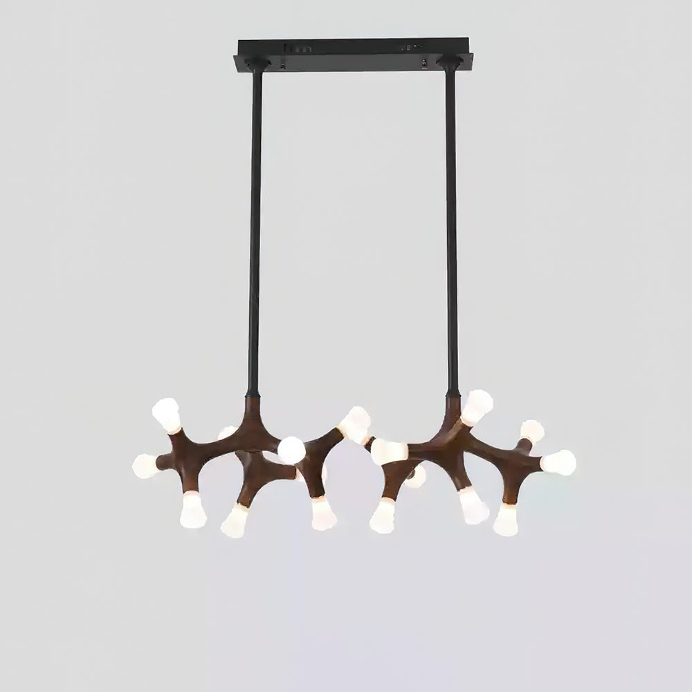 Mynorila Holz-Pendelleuchte im Ast-Design-Letslighting