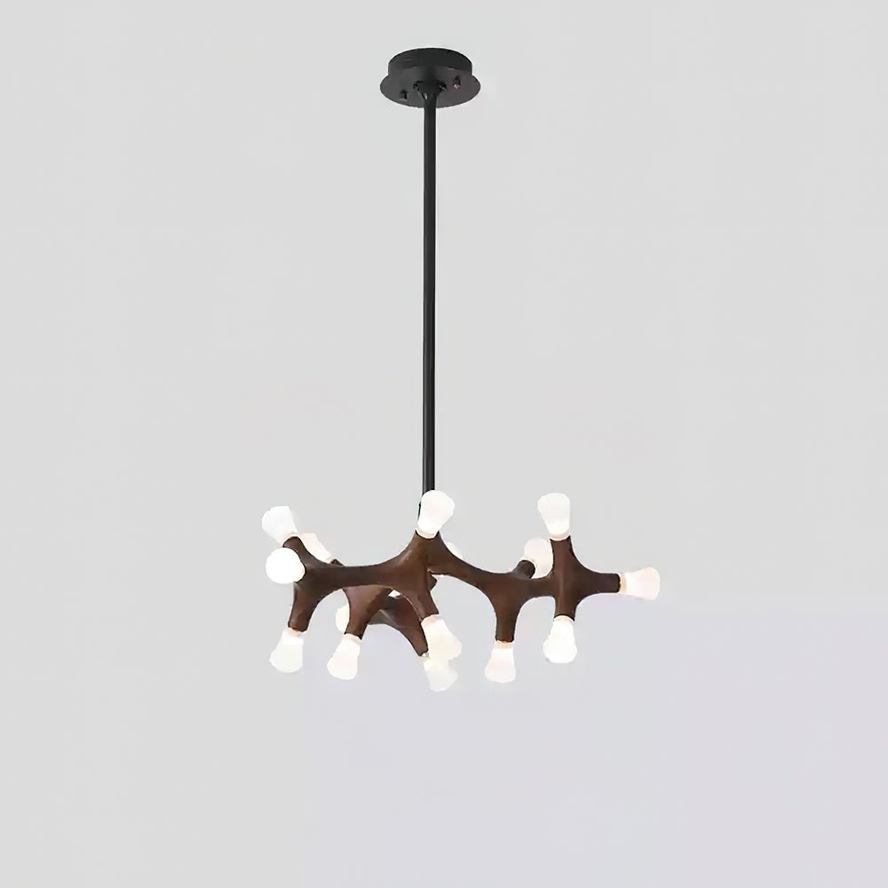 Mynorila Holz-Pendelleuchte im Ast-Design-Letslighting