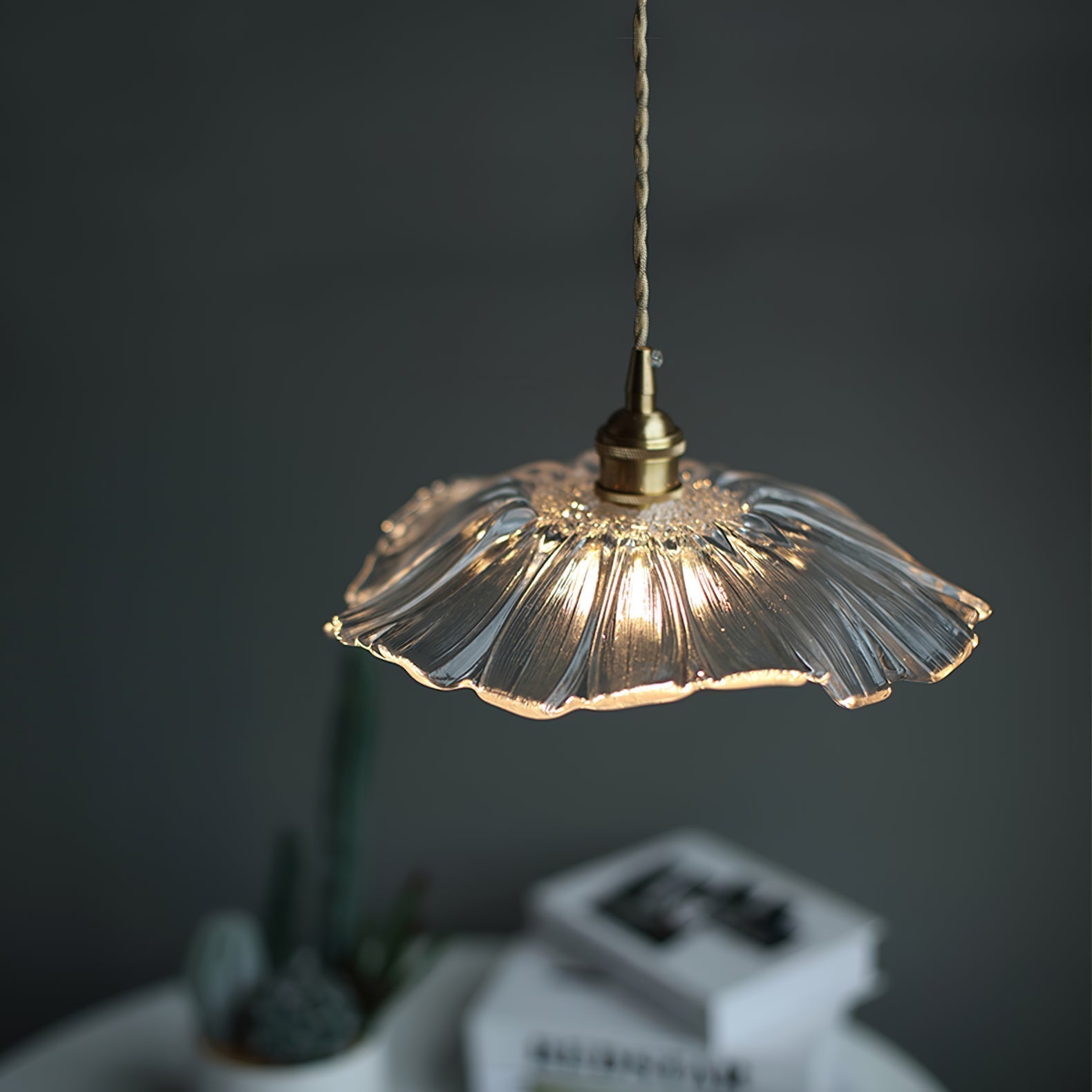 Aurvarira Glas Modern Minimalistisch Art Pendelleuchte-Letslighting