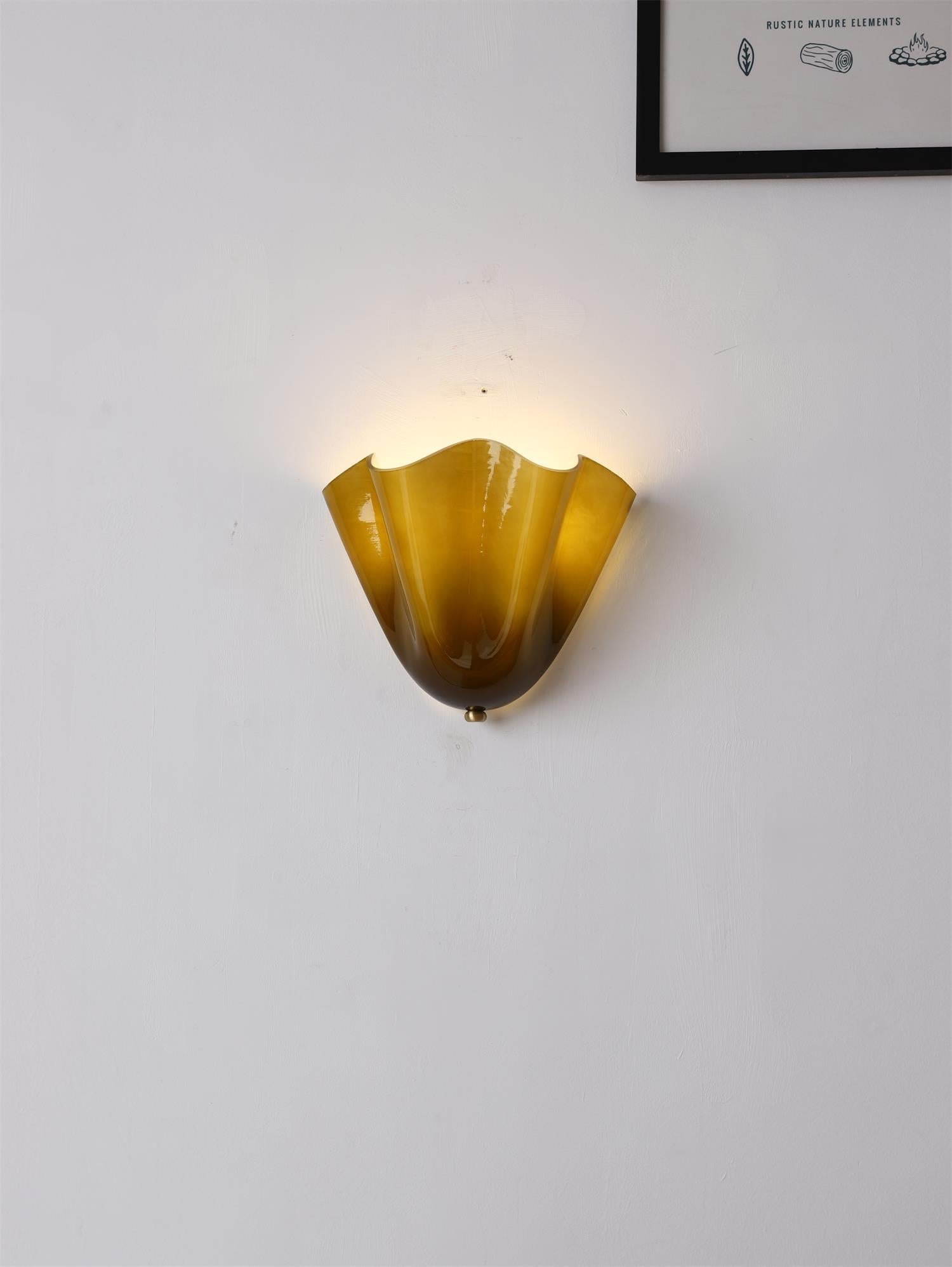 Ulcarisra Glas Wandleuchte-Letslighting