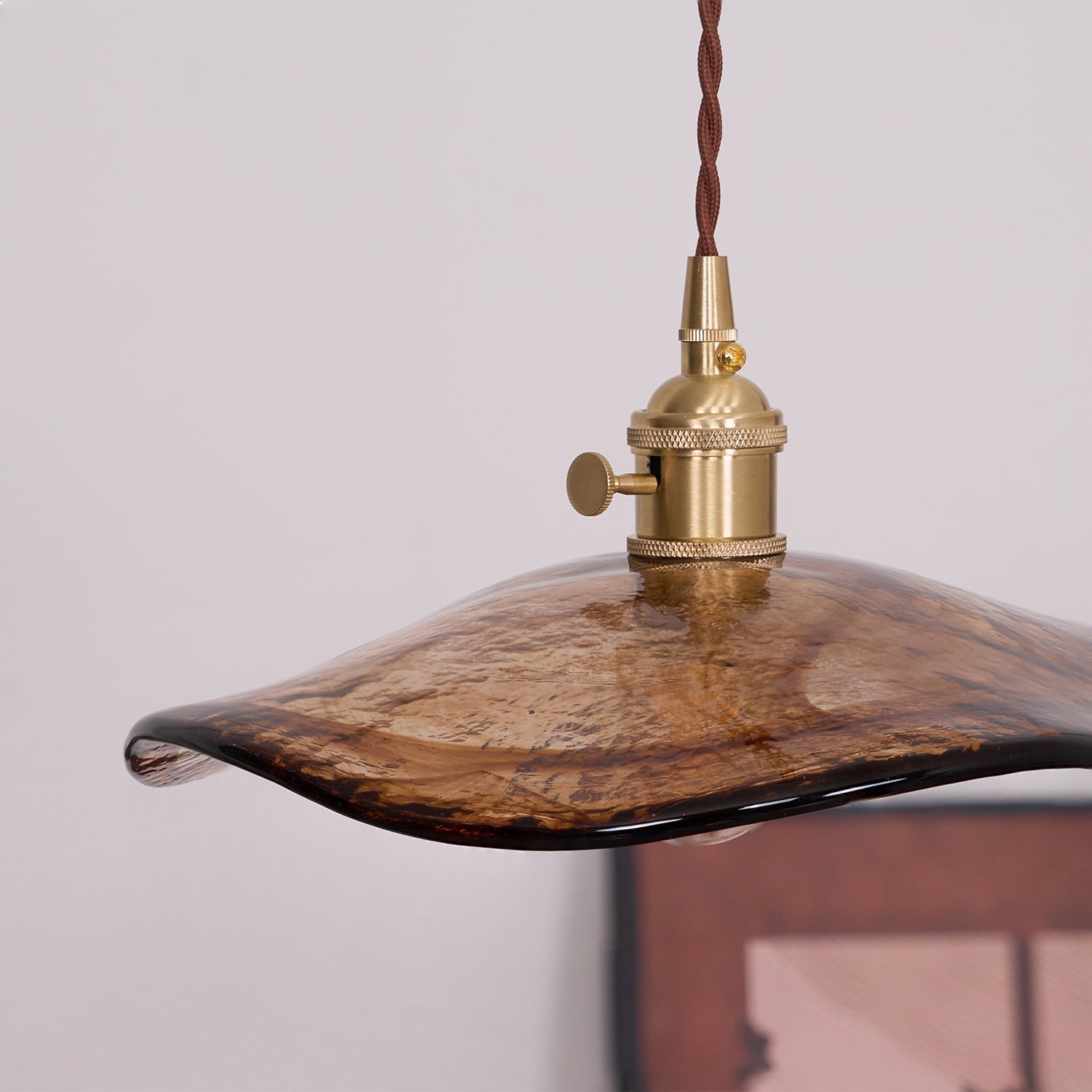 Flower Petal Glass Pendant Light - Blowlighting