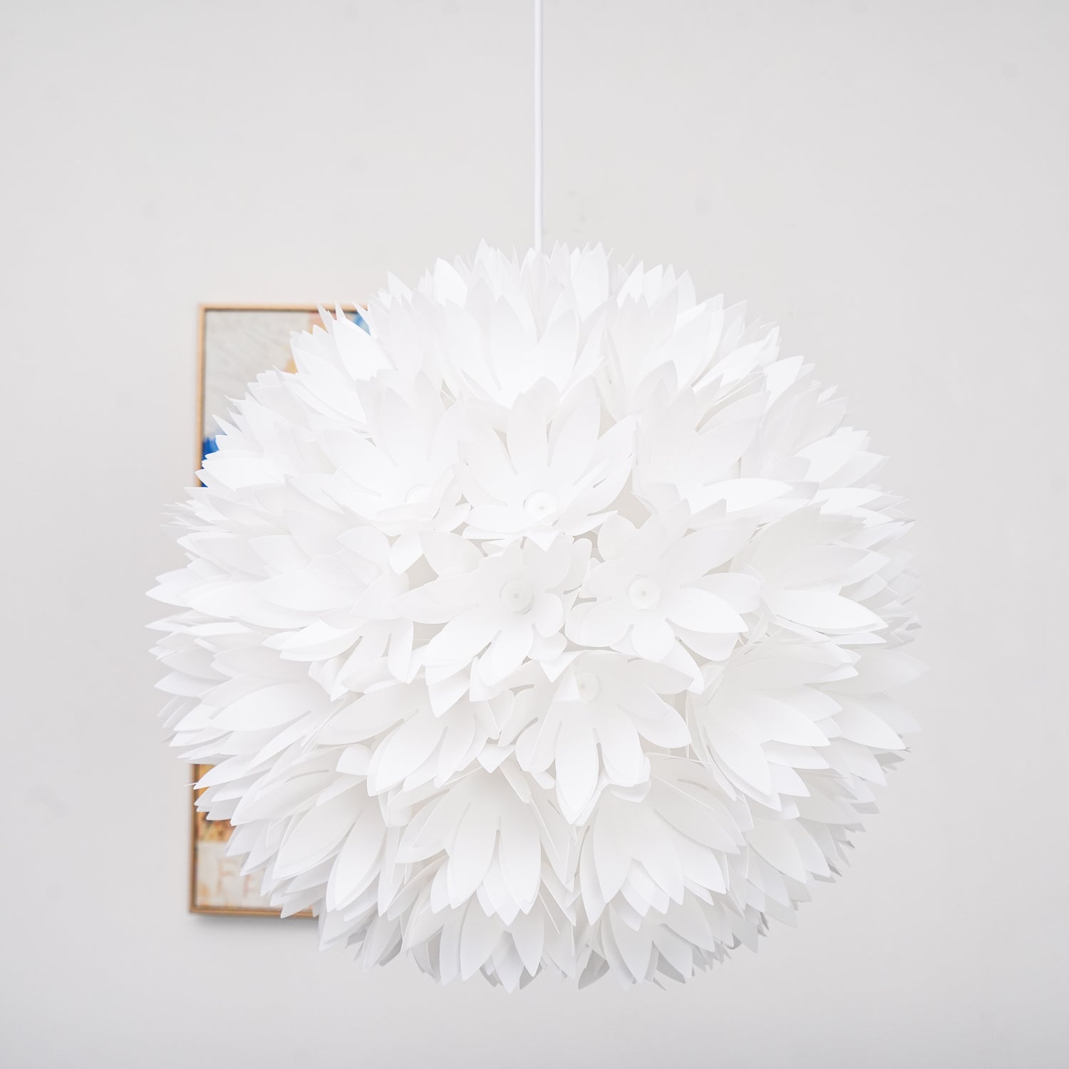 Celaeisra Nordisch Kunst Blumen Kugel Pendelleuchte Leuchte-Letslighting