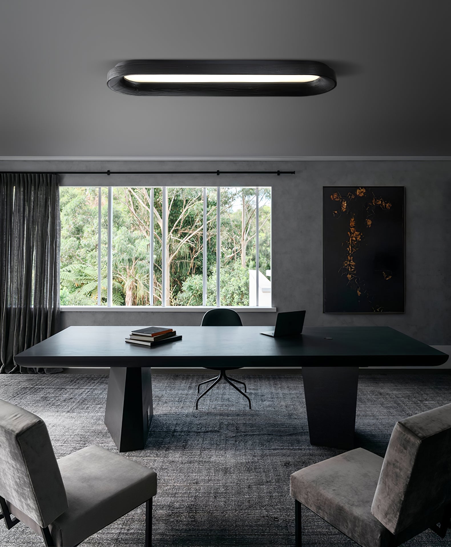 Zatalel Modern Minimalistisch Fließend Wolke Holz Deckenleuchte-Letslighting